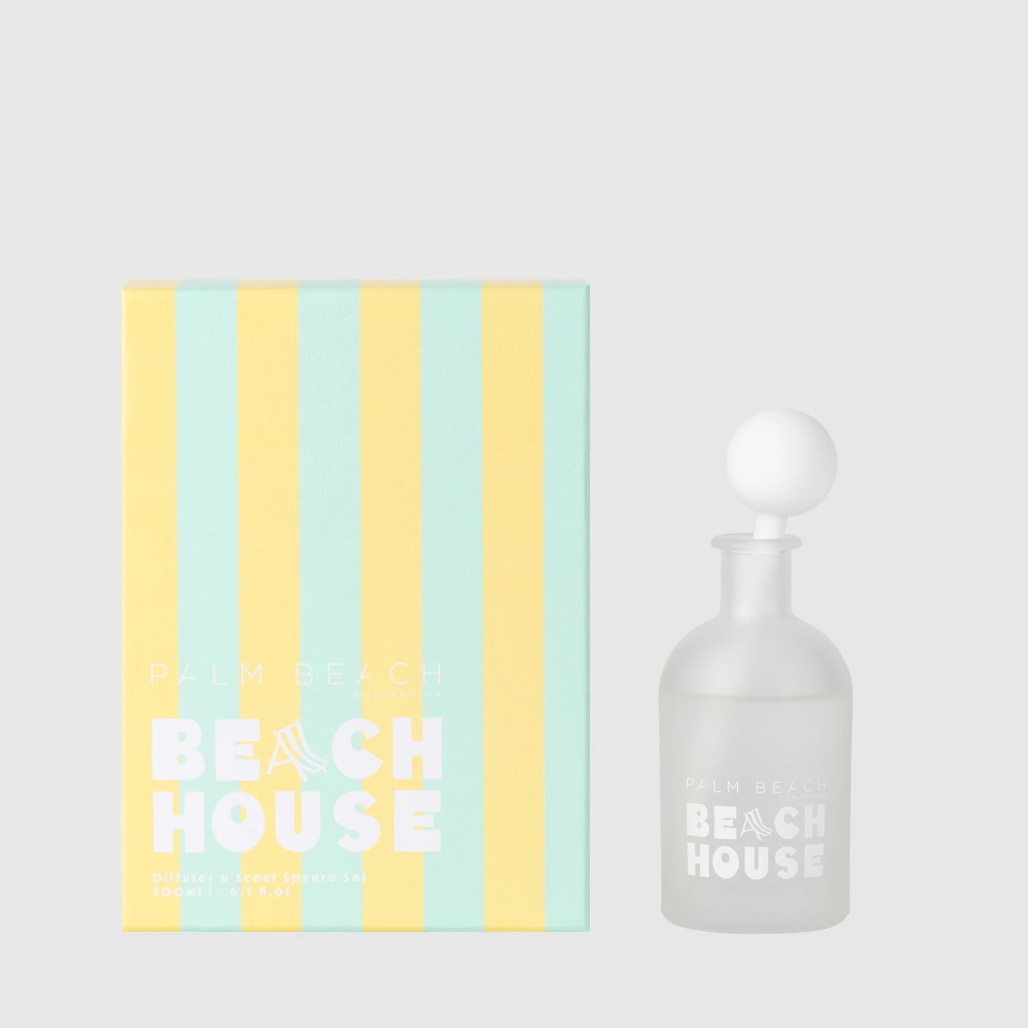 Beach House Reed Diffuser + Scent Sphere 200ml | Palm Beach