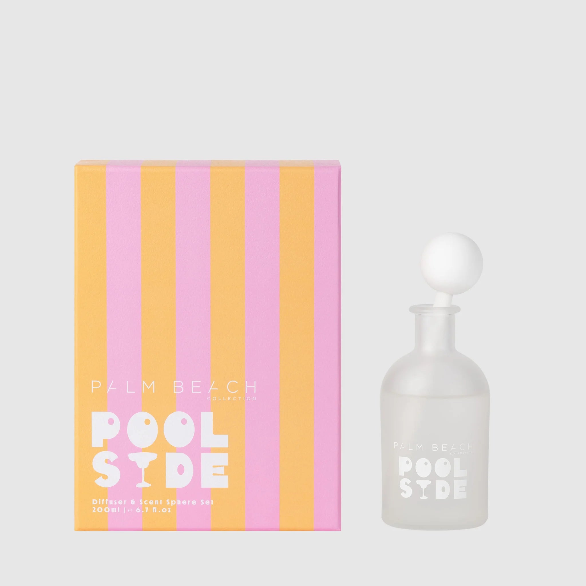 Pool Side Reed Diffuser + Scent Sphere 200ml | Palm Beach