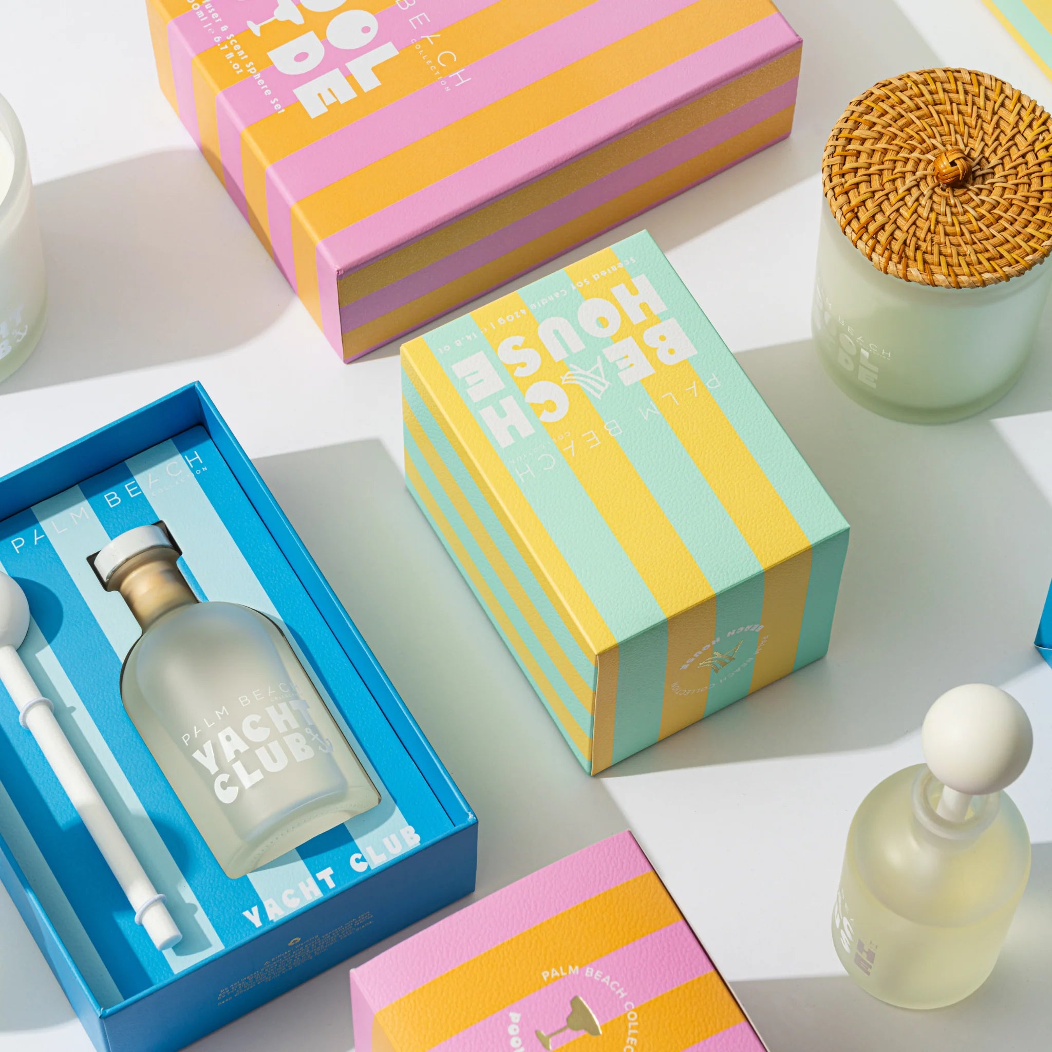 Beach House Reed Diffuser + Scent Sphere 200ml | Palm Beach
