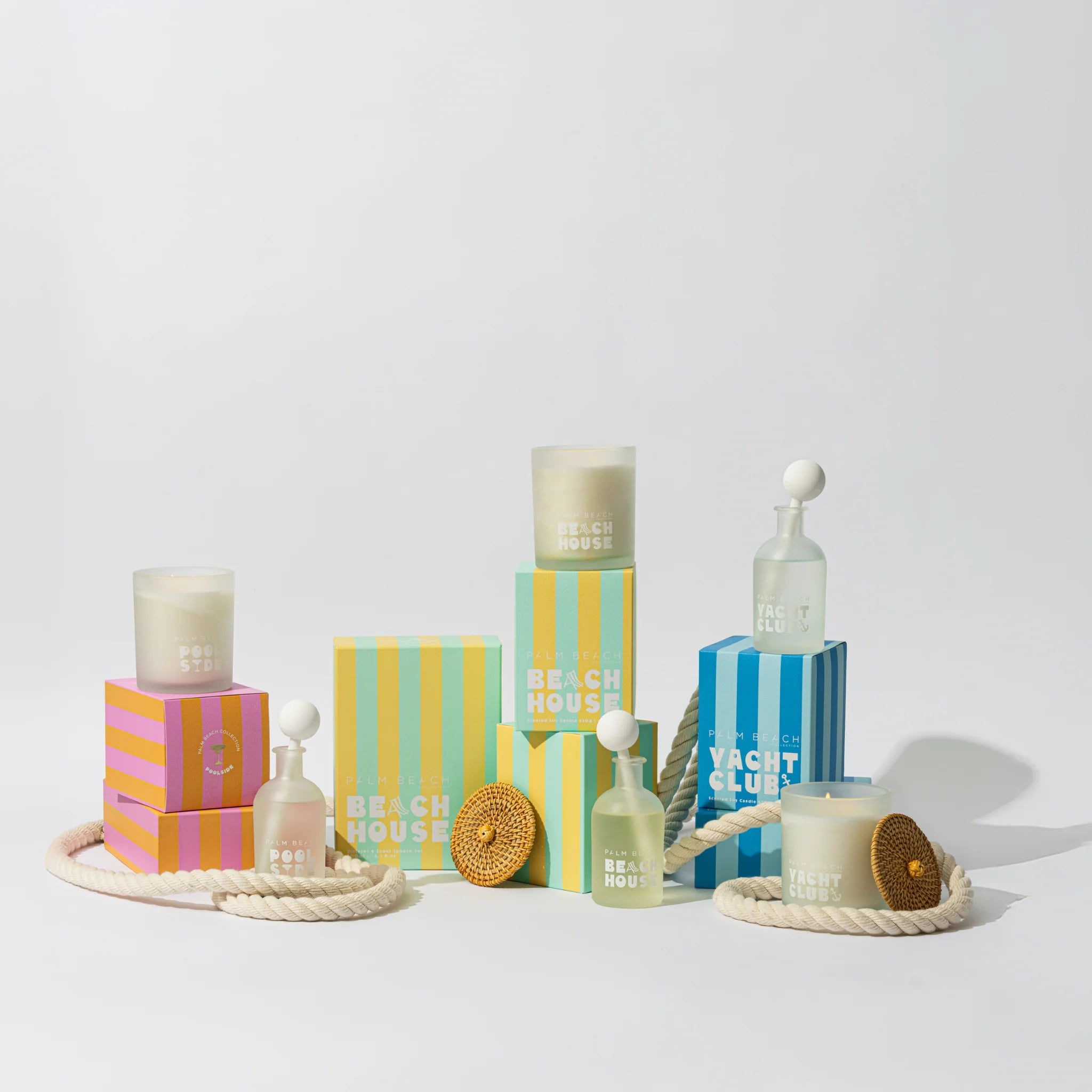 Beach House Reed Diffuser + Scent Sphere 200ml | Palm Beach