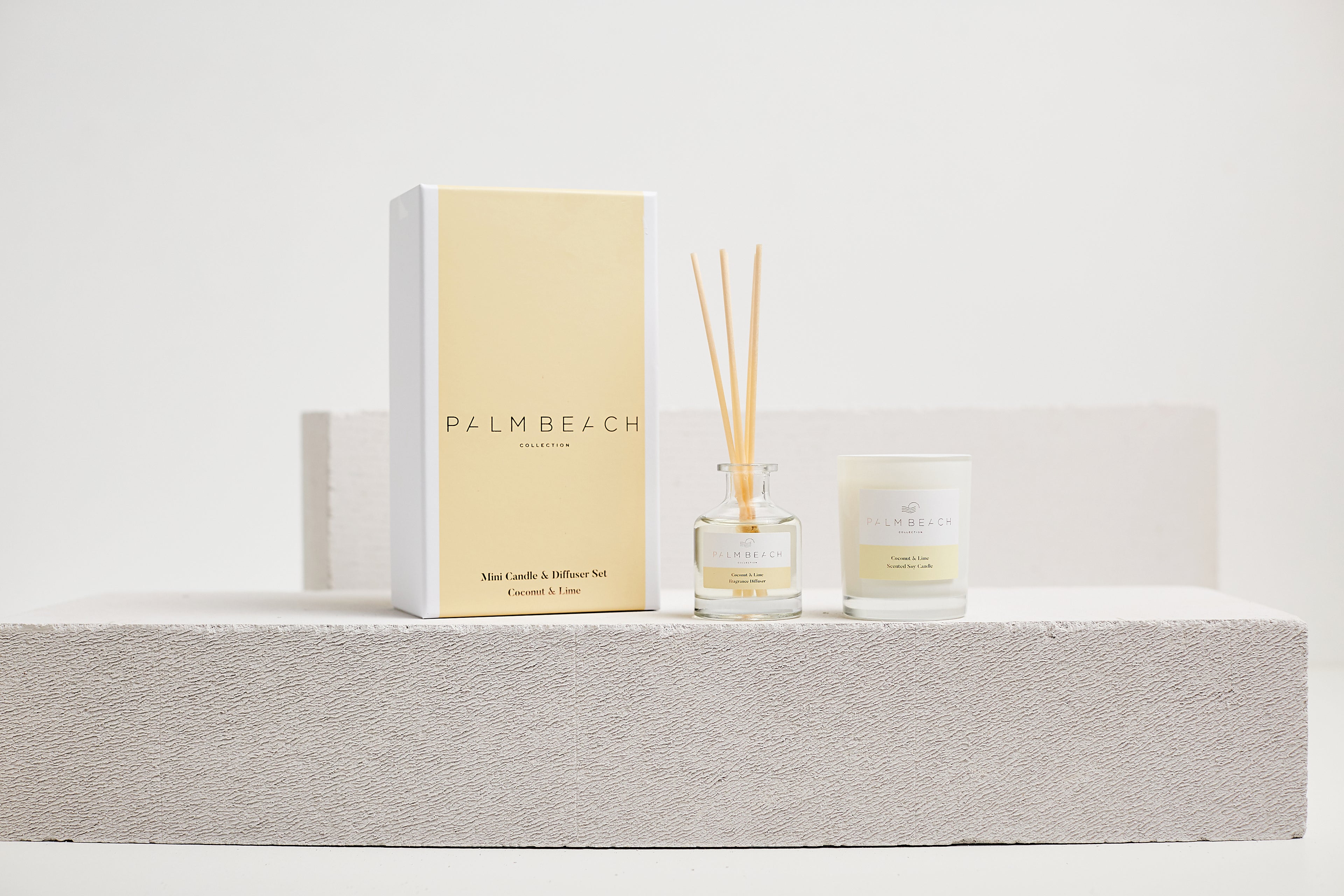 Mini Candle & Diffuser Gift Pack - Coconut & Lime