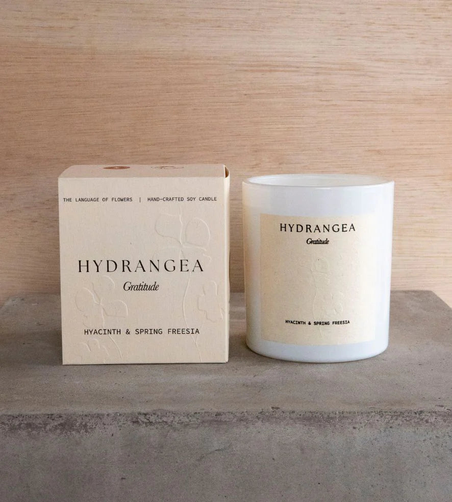 Hydrangea Candle | Gratitude