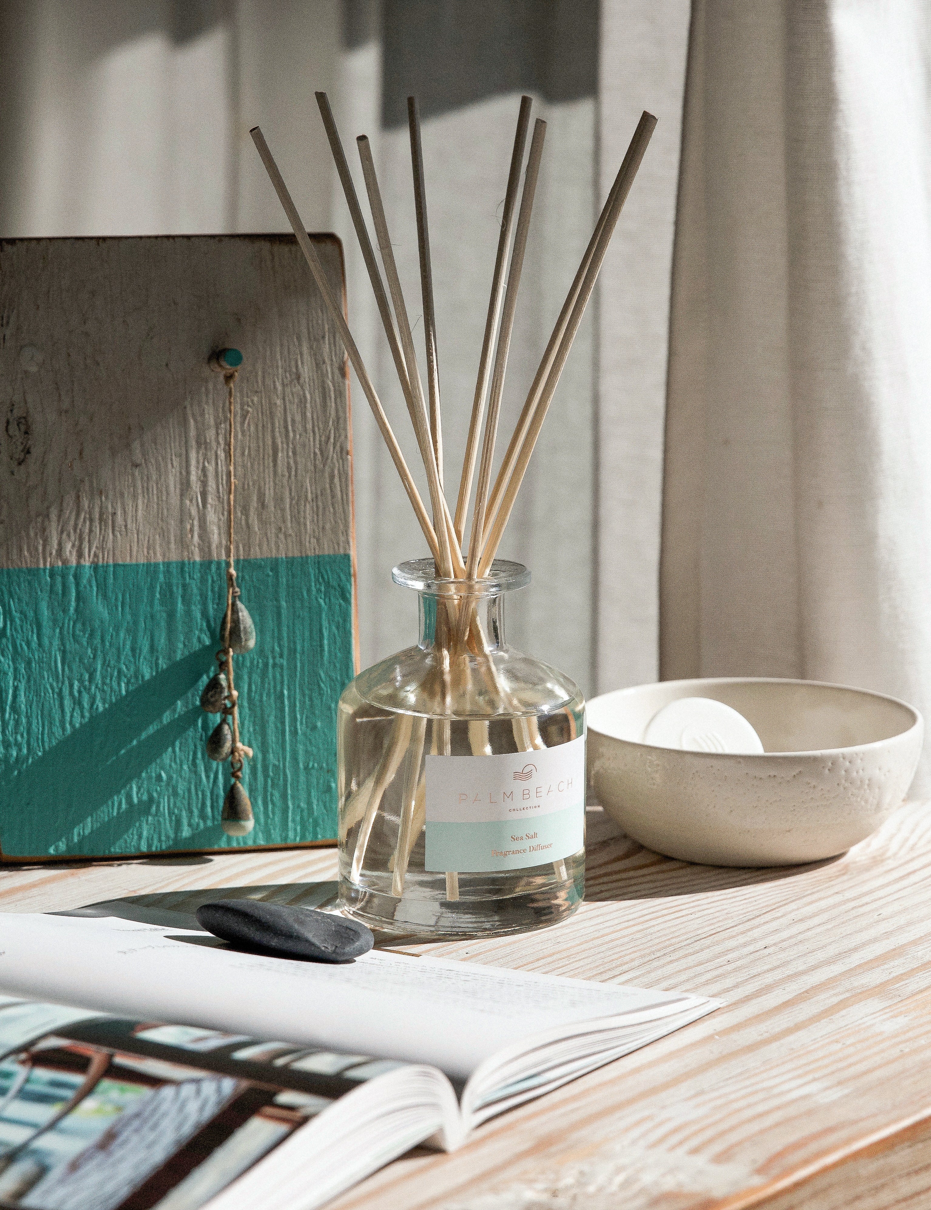 Palm Beach Collection Mini Fragrance Diffuser 50ml Sea Salt