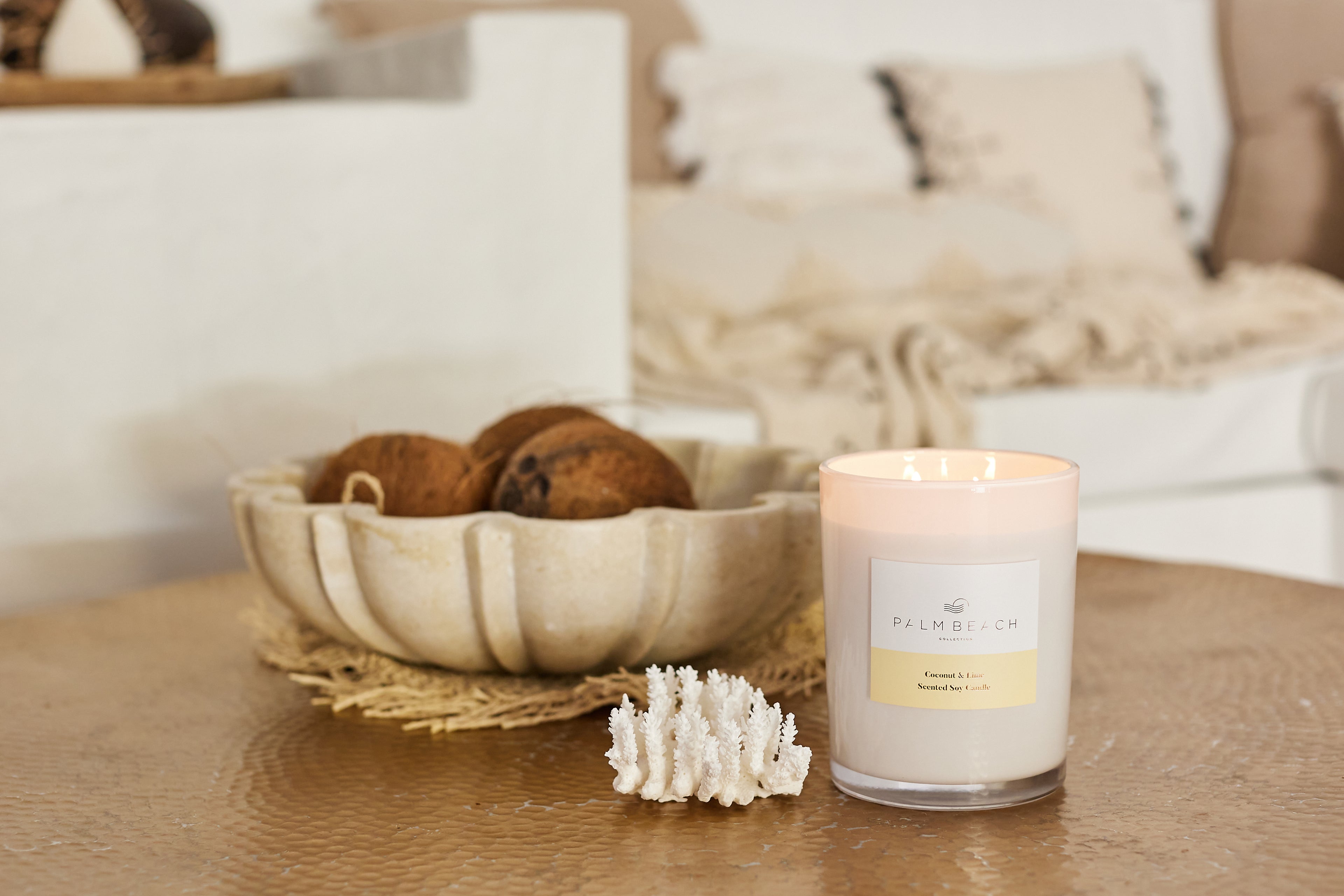420g Standard Candle- Coconut & Lime