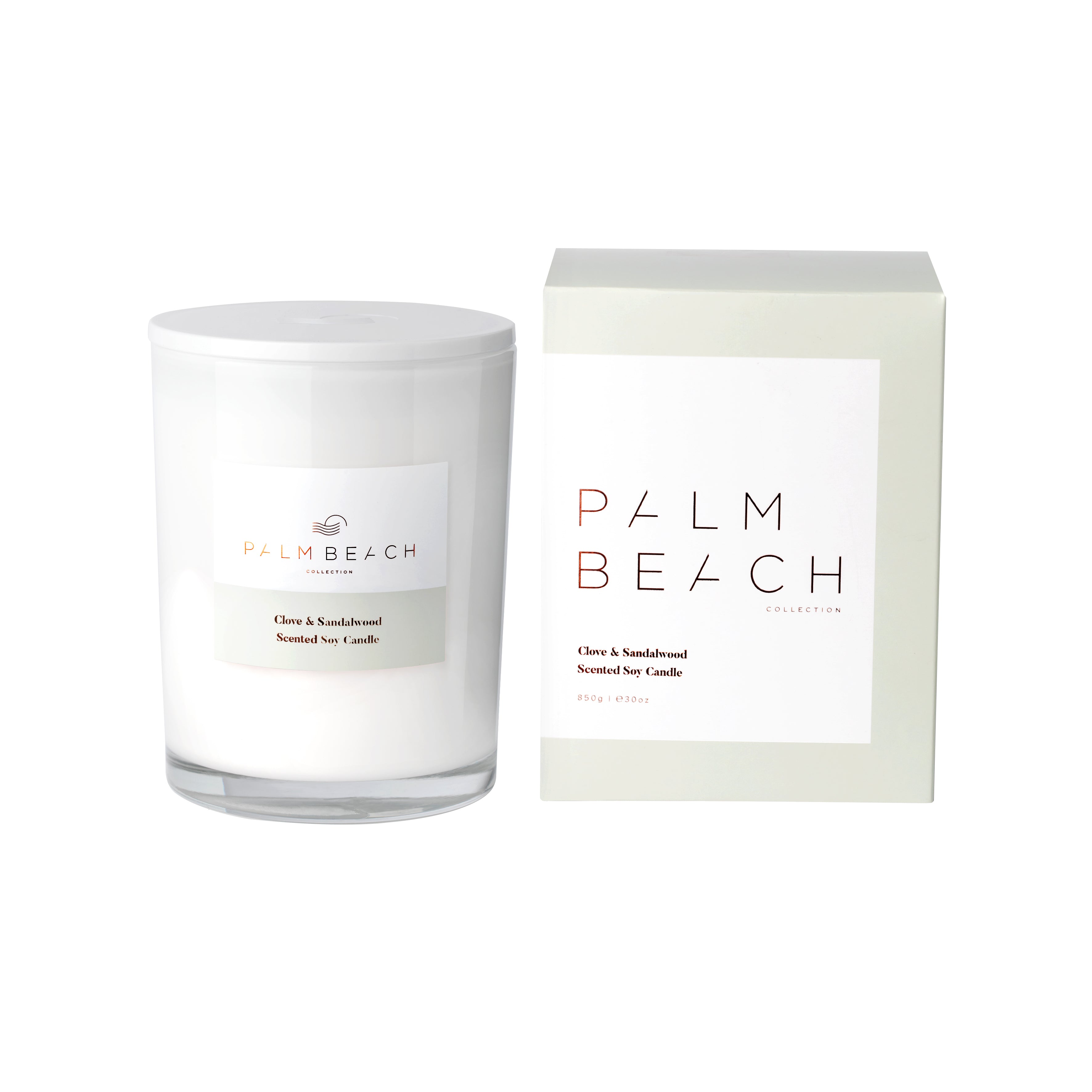 850g Deluxe Candle- Clove & Sandalwood