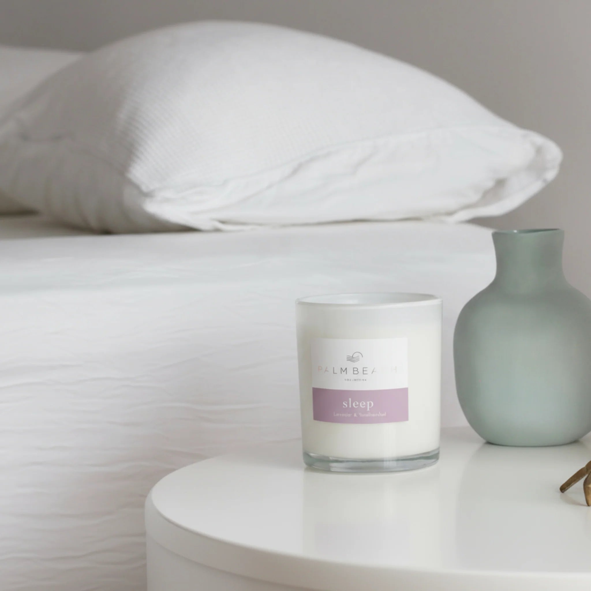 Sleep Scented Candle 420g | Palm Beach
