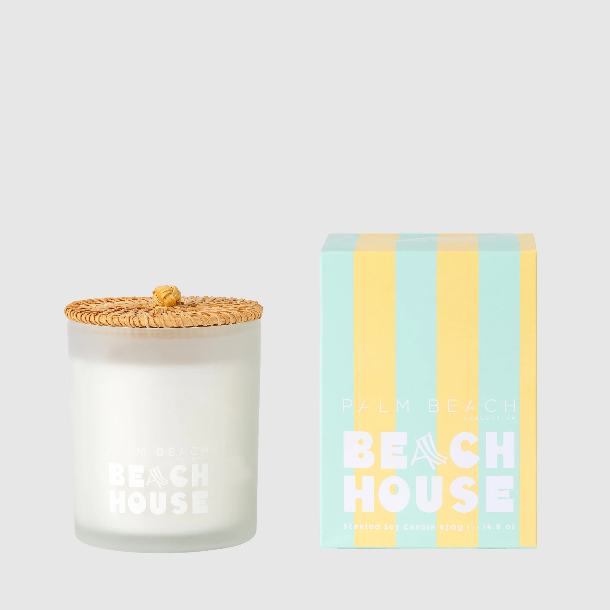 Beach House Scented Candle 420g | Palm Beach