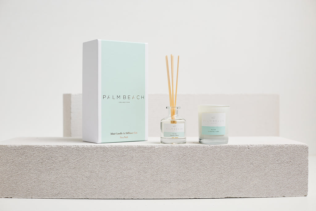 Mini Candle & Diffuser Gift Pack - Sea Salt