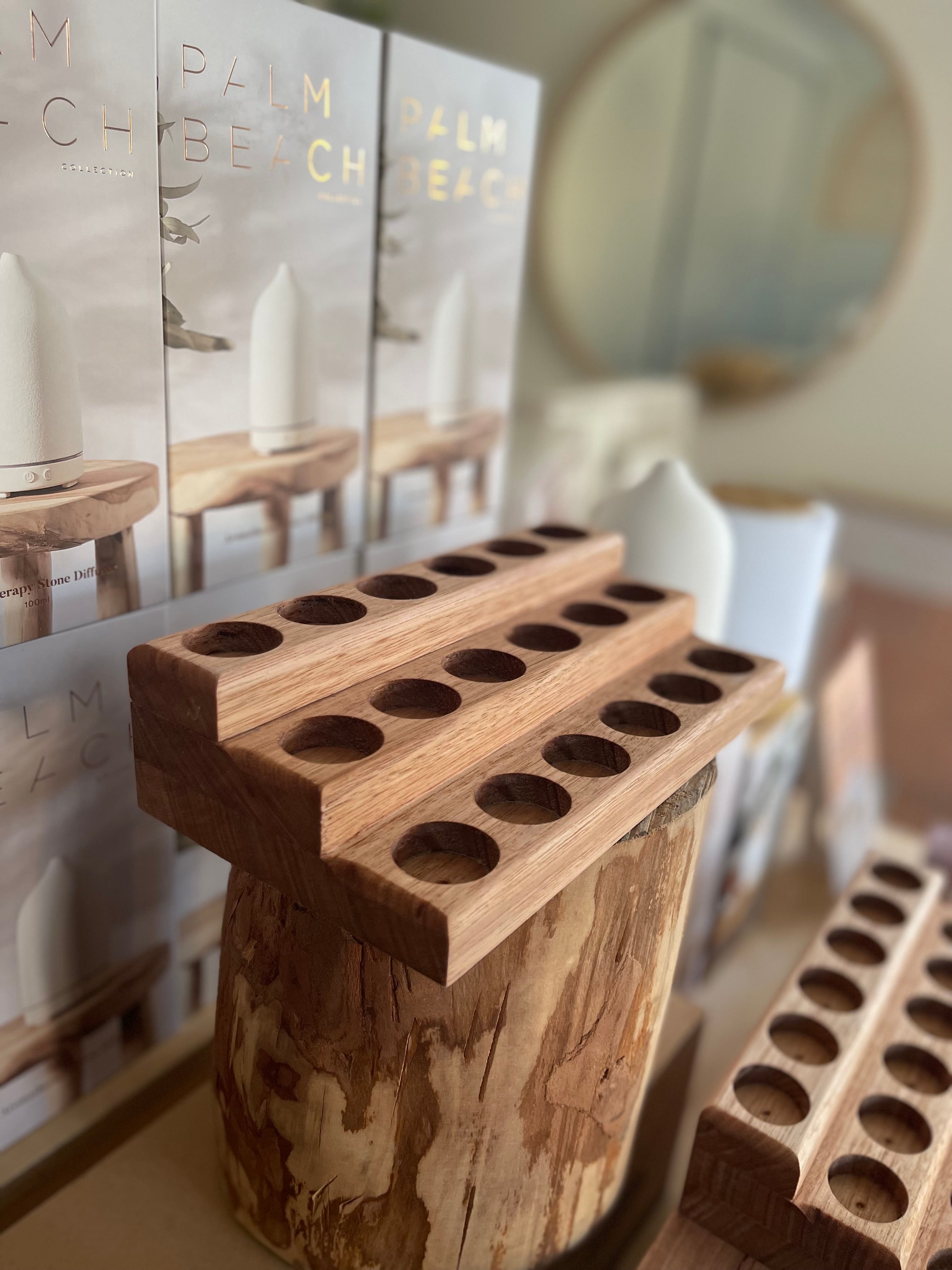 Essential Oil Holder – Victorian Ash Timber