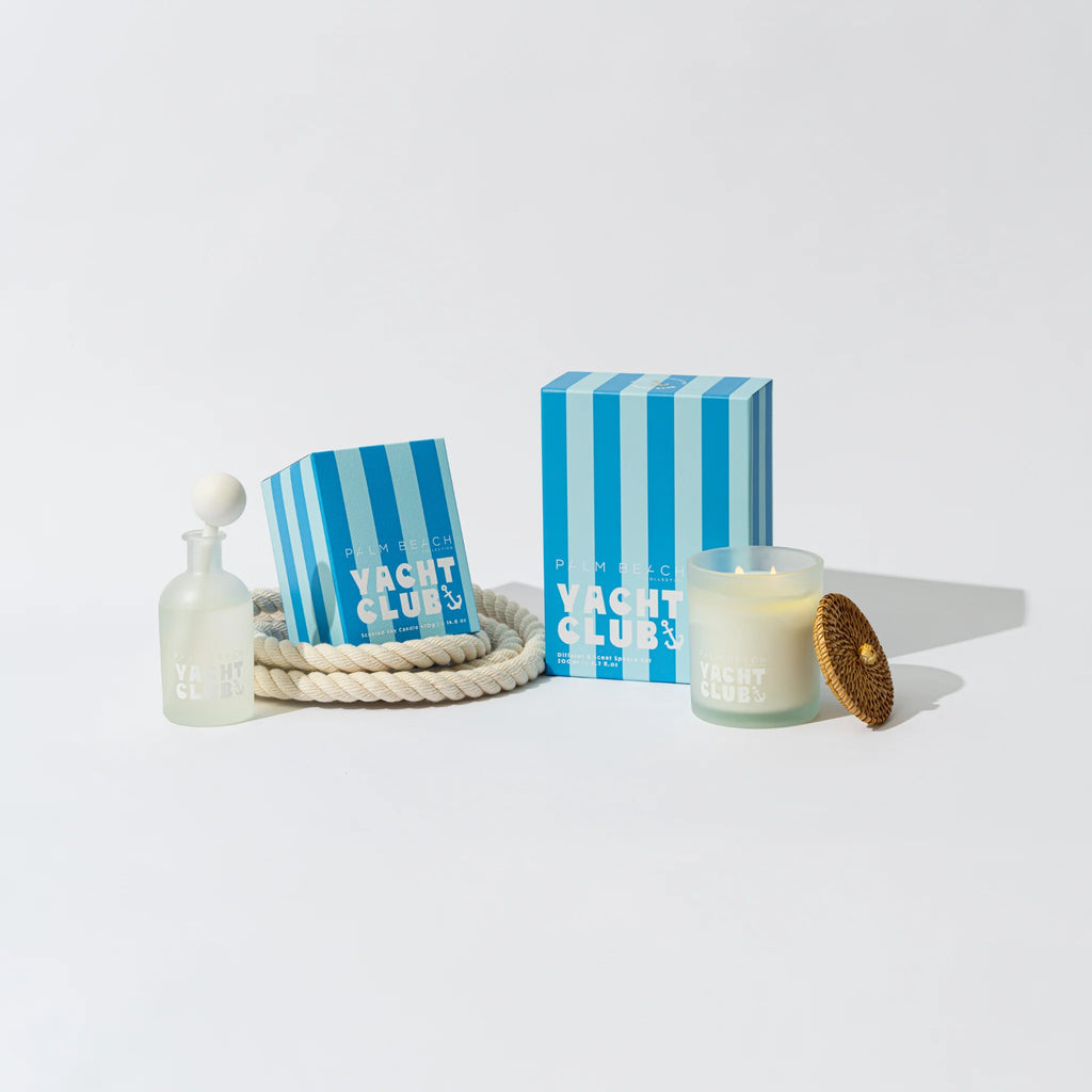 Yacht Club Scented Candle 420g | Palm Beach
