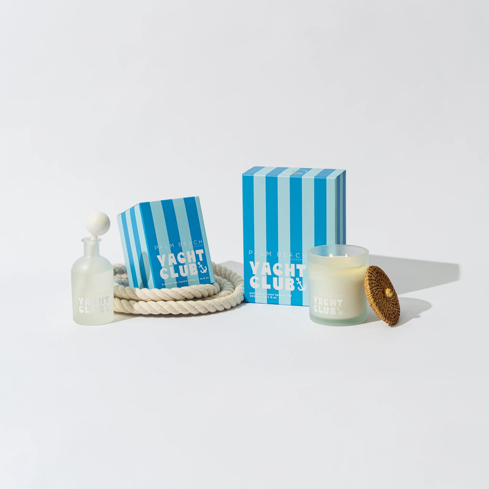 Yacht Club Scented Candle 420g | Palm Beach