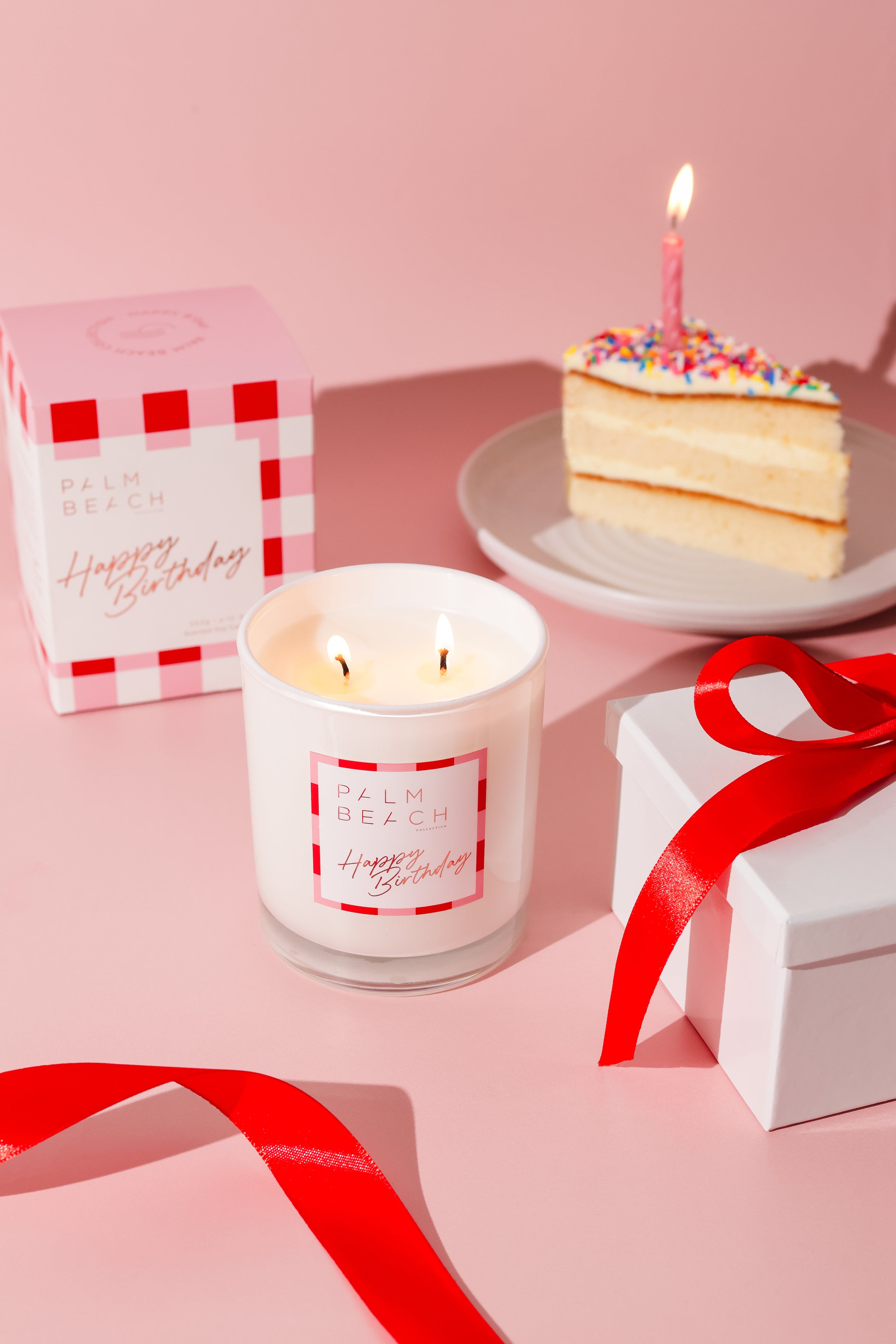 Palm Beach Collection Celebration 350g Candle - Happy Birthday