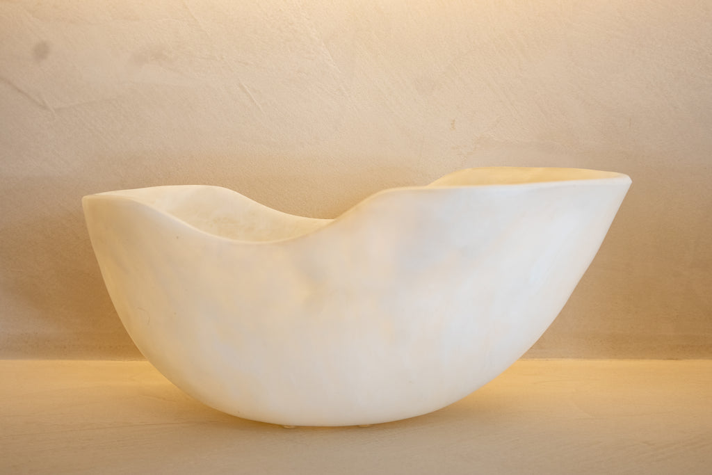 Resin Matt White bowl
