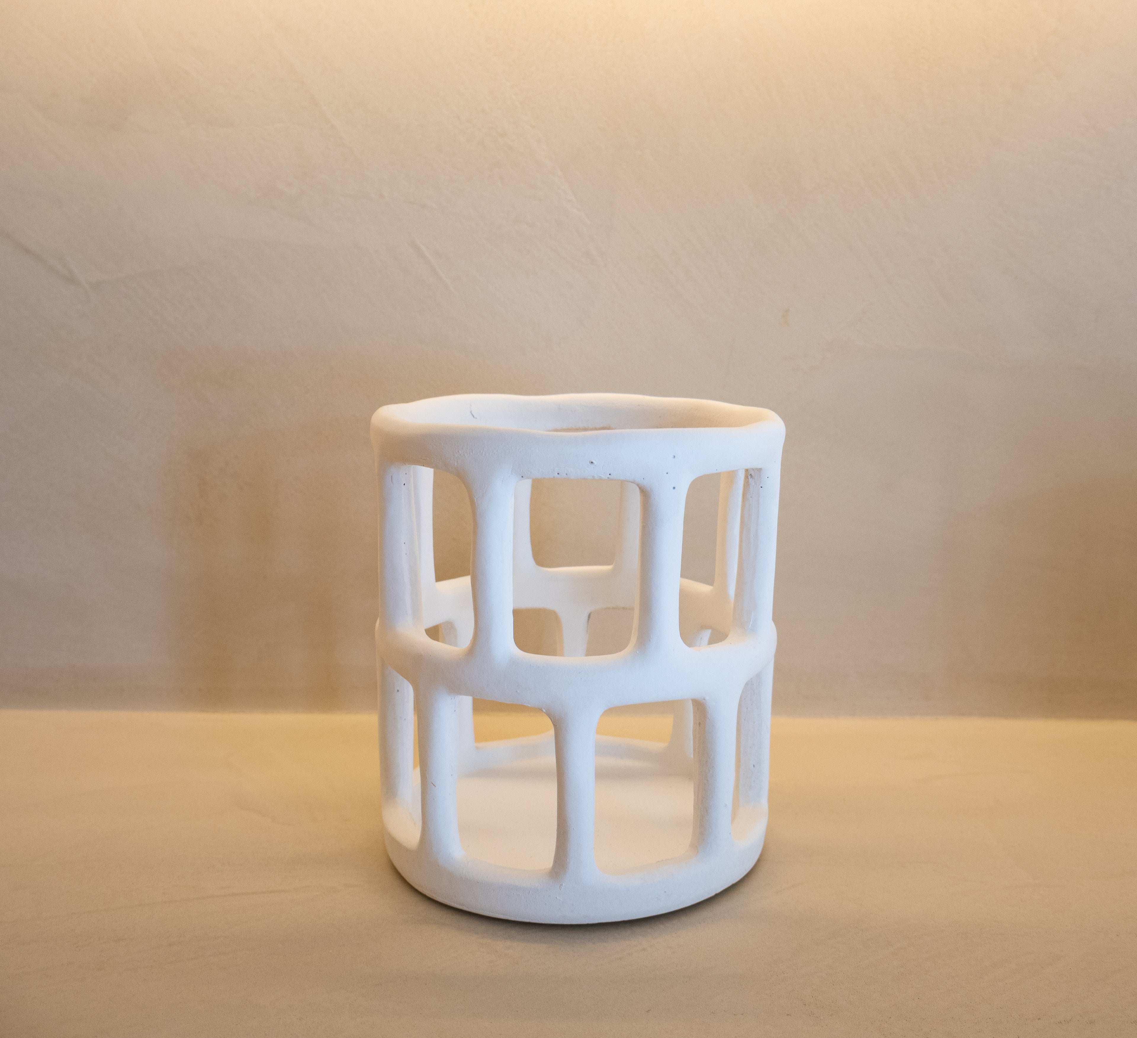 Abstract Resin Candle Holder