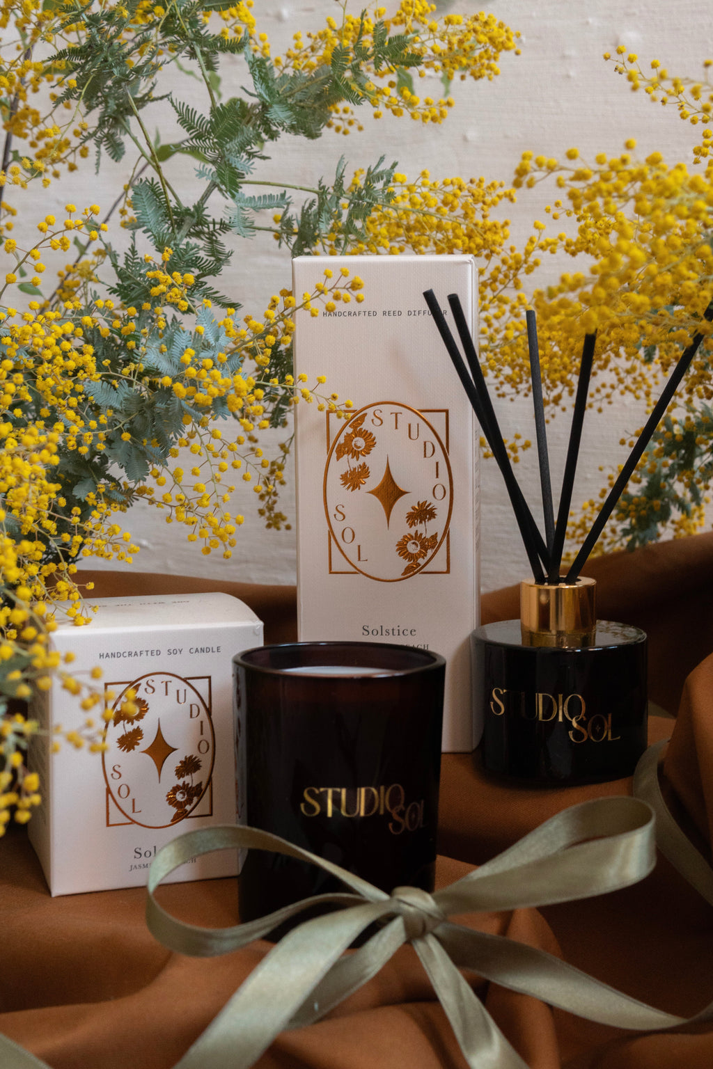 Solstice Candle | Jasmine + Peach