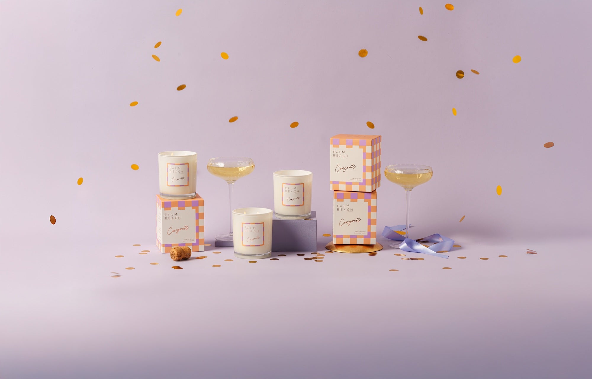 Palm Beach Collection Celebration 350g Candle - Congrats