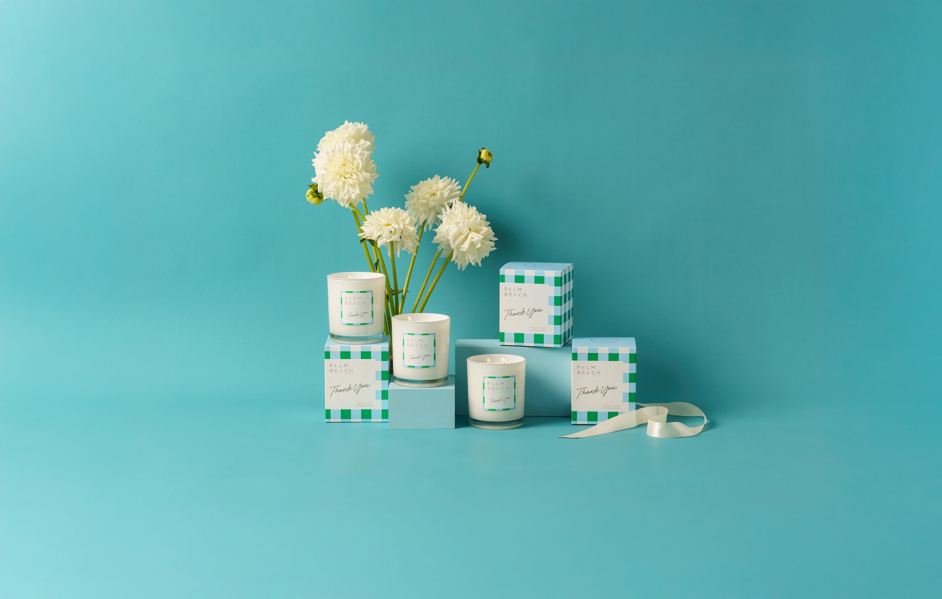 Palm Beach Collection Celebration 350g Candle - Thank You