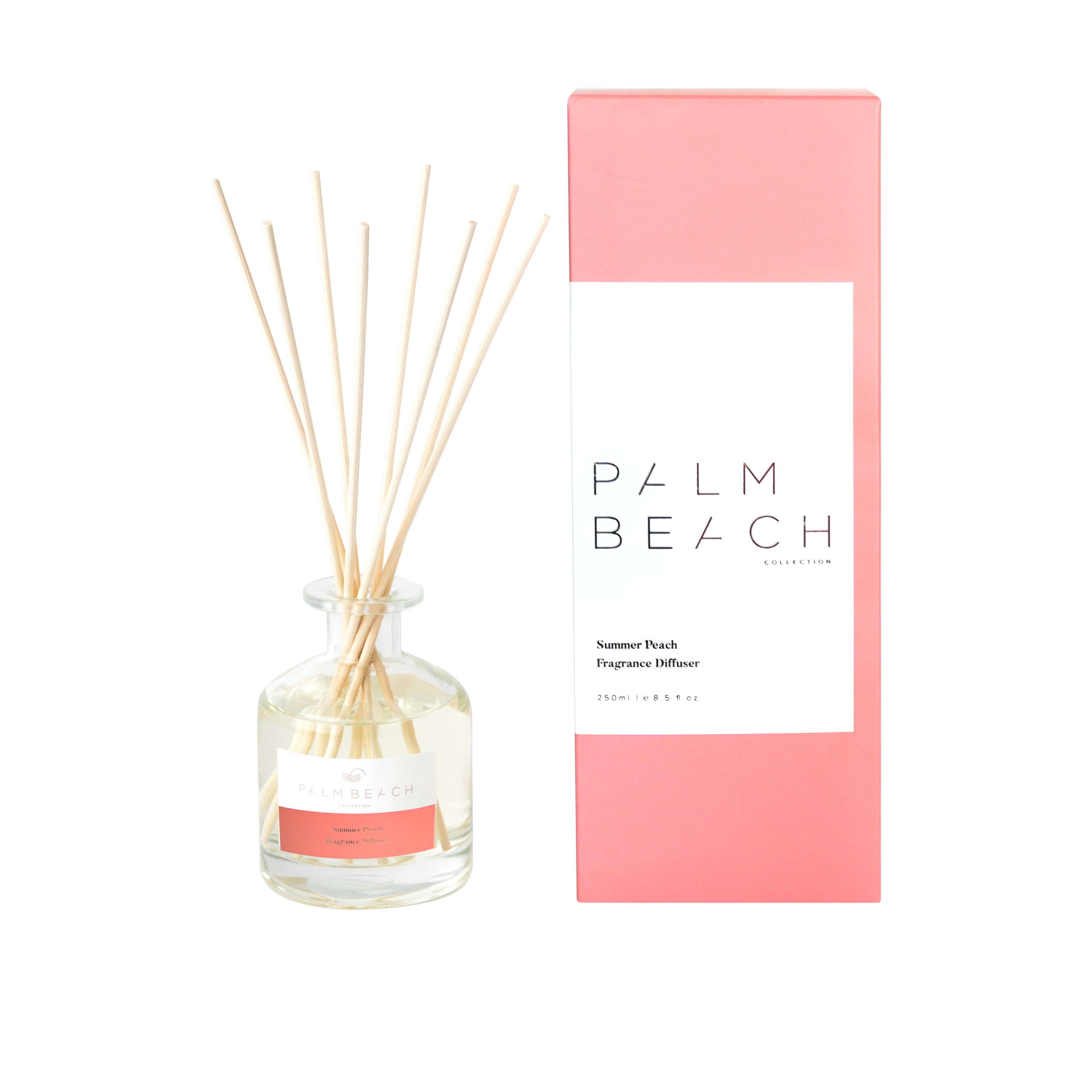 Palm Beach Collection Fragrance Diffuser 250ml Summer Peach