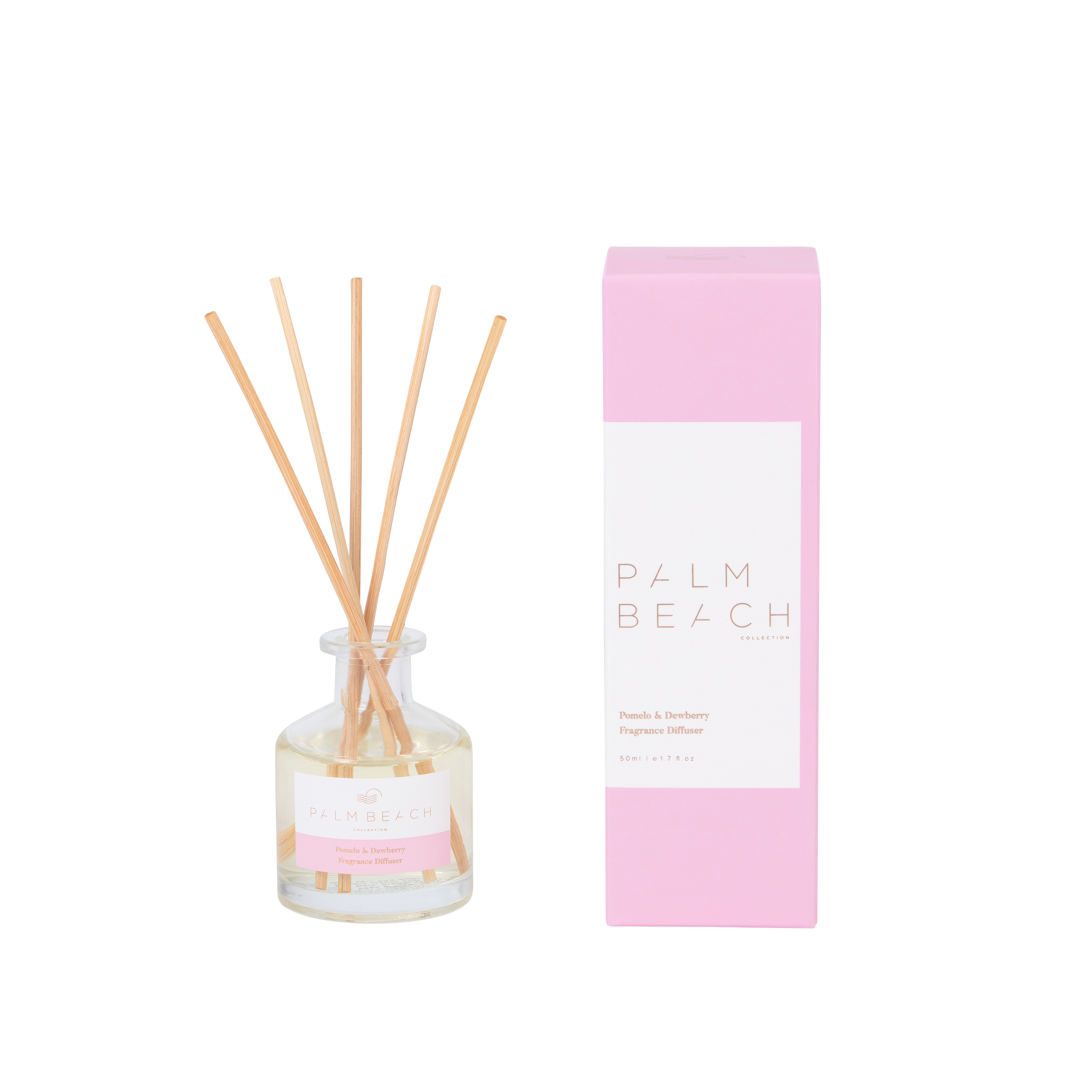 Palm Beach Collection Mini Diffuser 50ml Pomelo & Dewberry