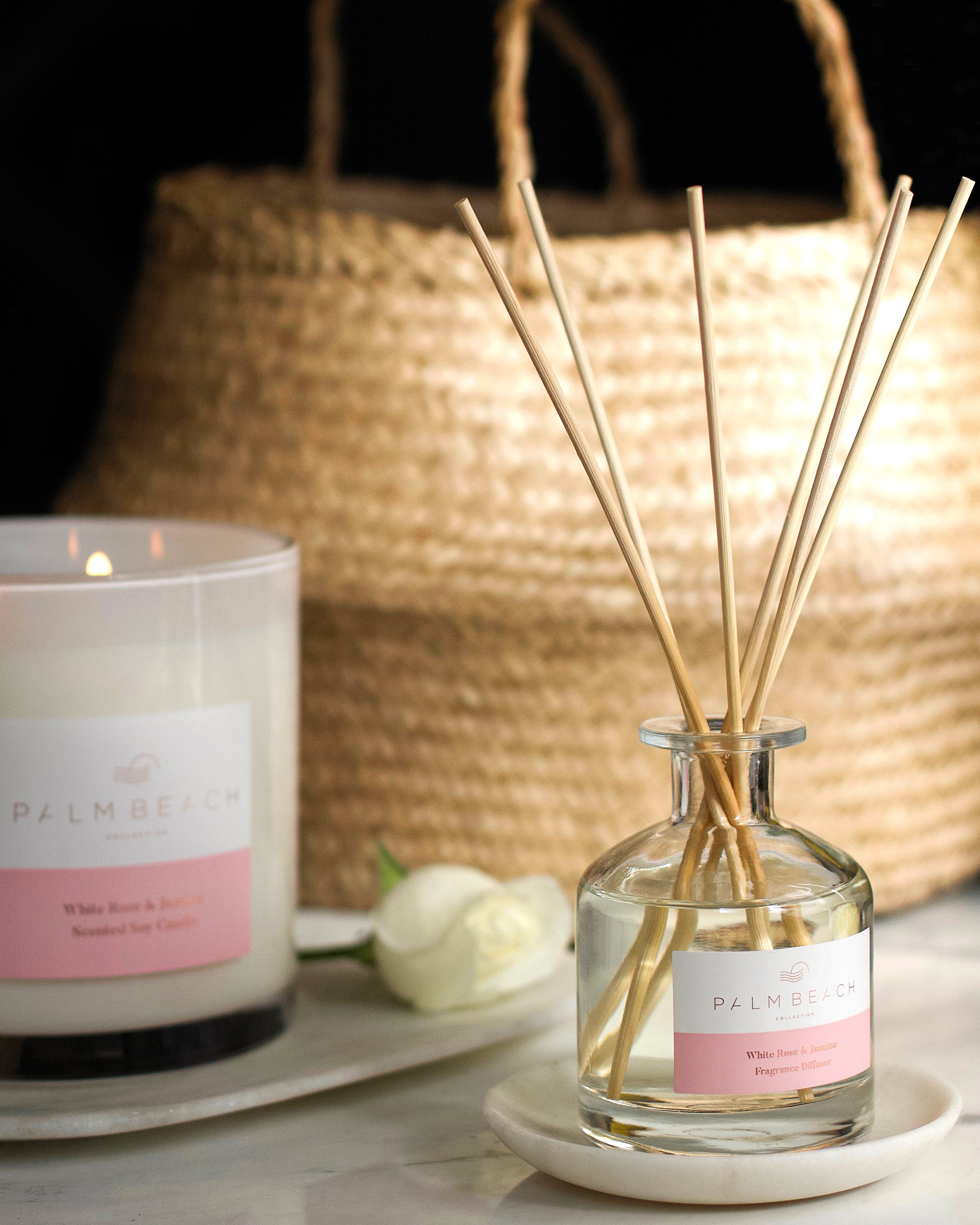 Palm Beach Collection Mini Fragrance Diffuser 50ml Watermelon