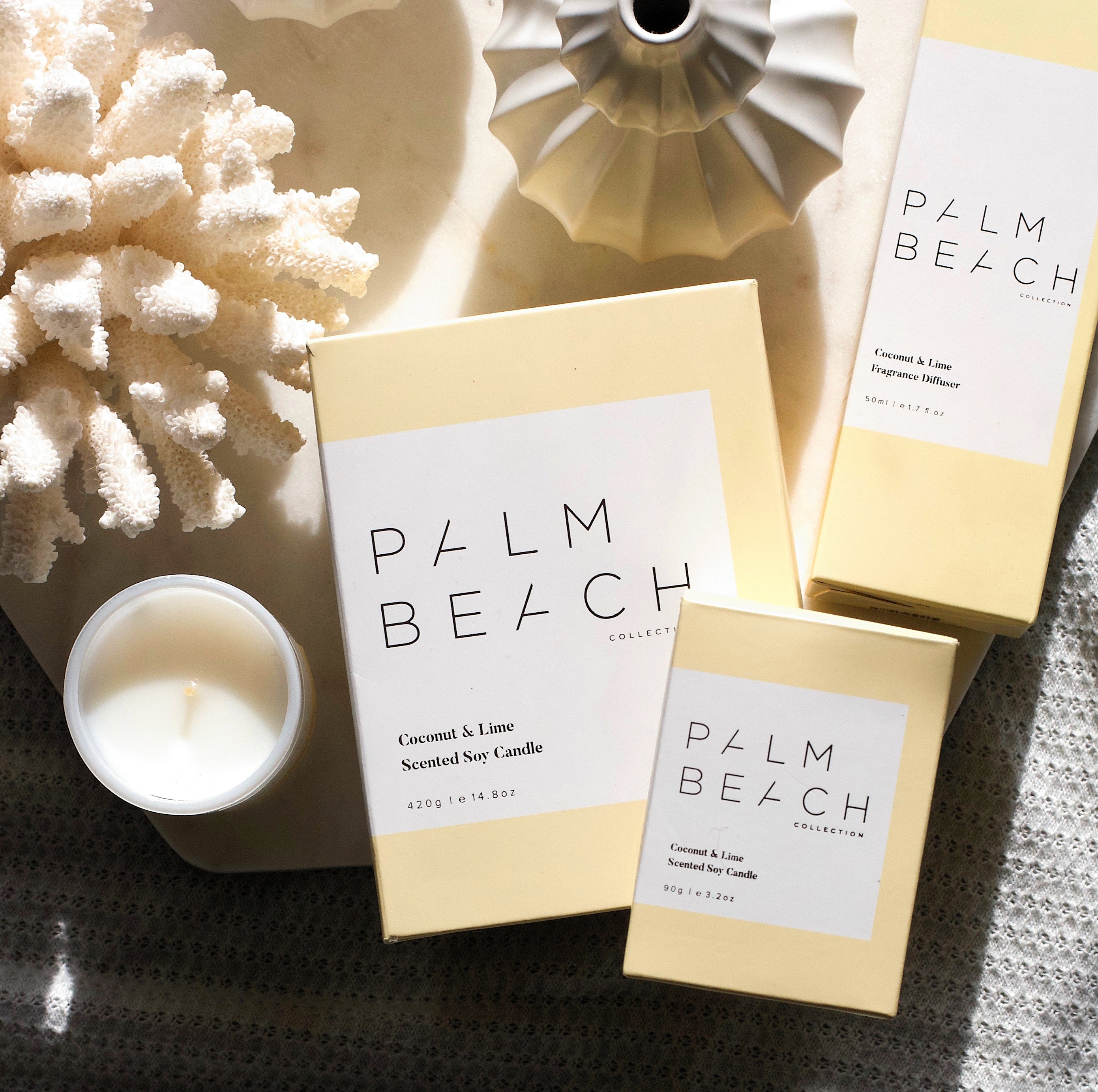 420g Standard Candle- Coconut & Lime