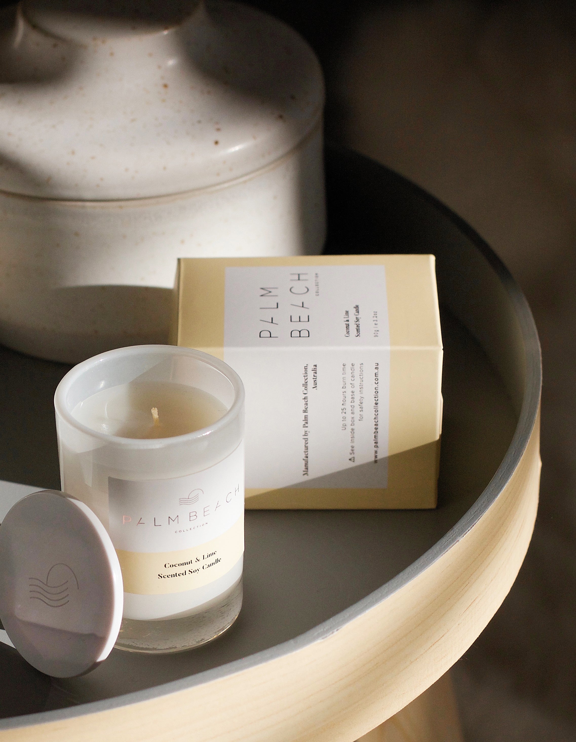 Palm Beach Collection Mini Candle 90g Coconut & Lime
