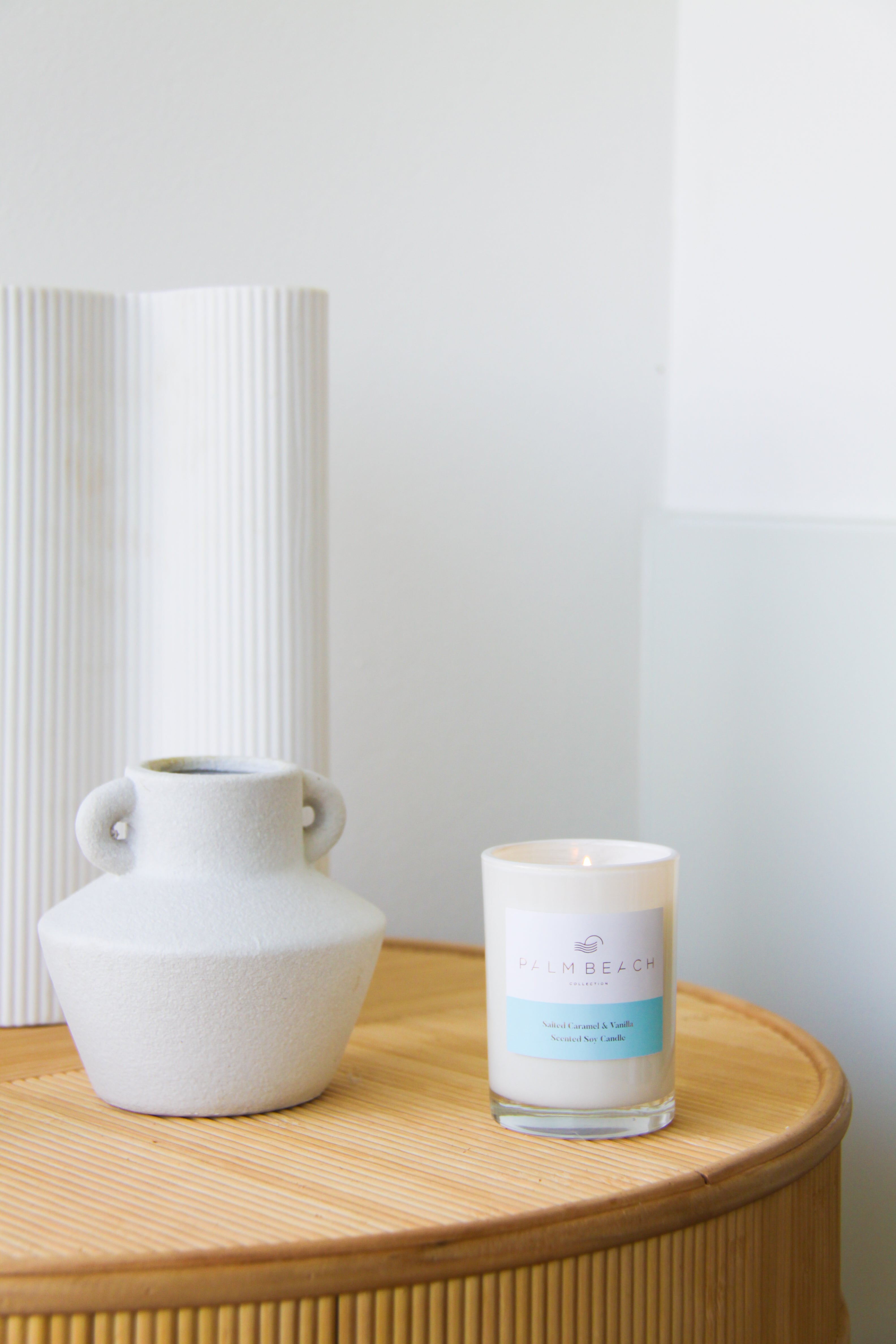 Palm Beach Collection Mini Candle 90g Salted Caramel & Vanilla