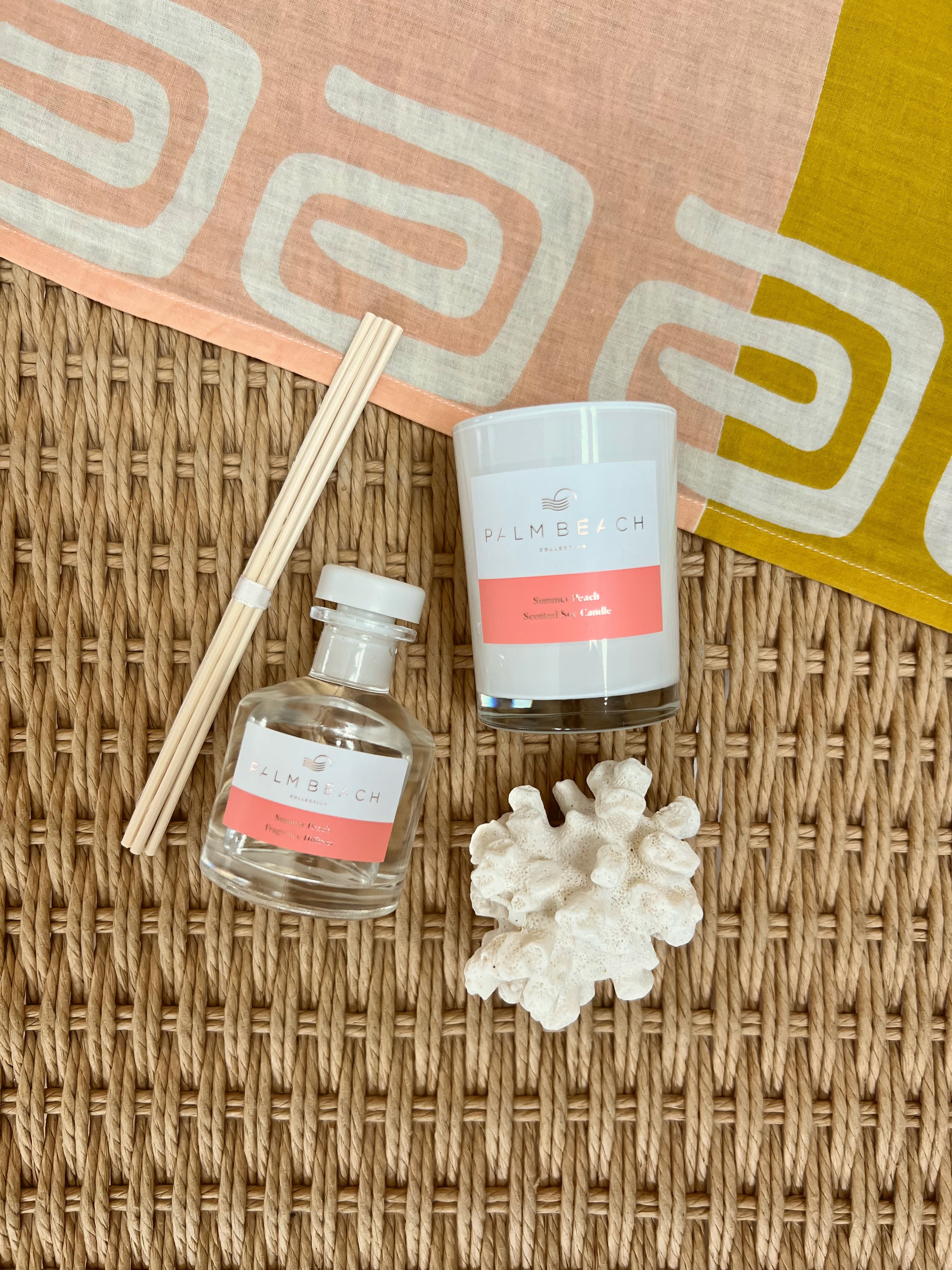Palm Beach Collection Fragrance Diffuser 250ml Summer Peach