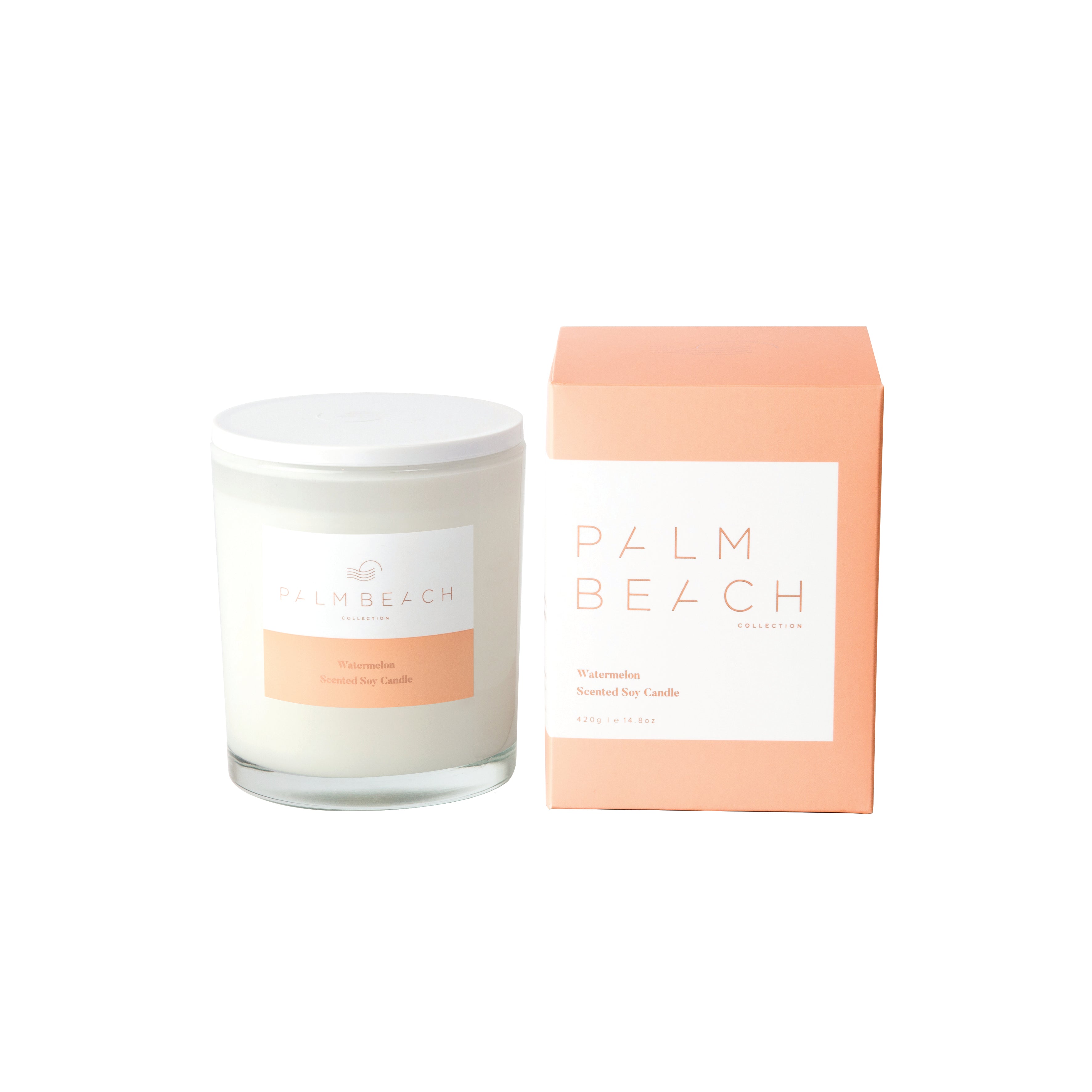 Palm Beach Collection Standard Candle 420g Watermelon