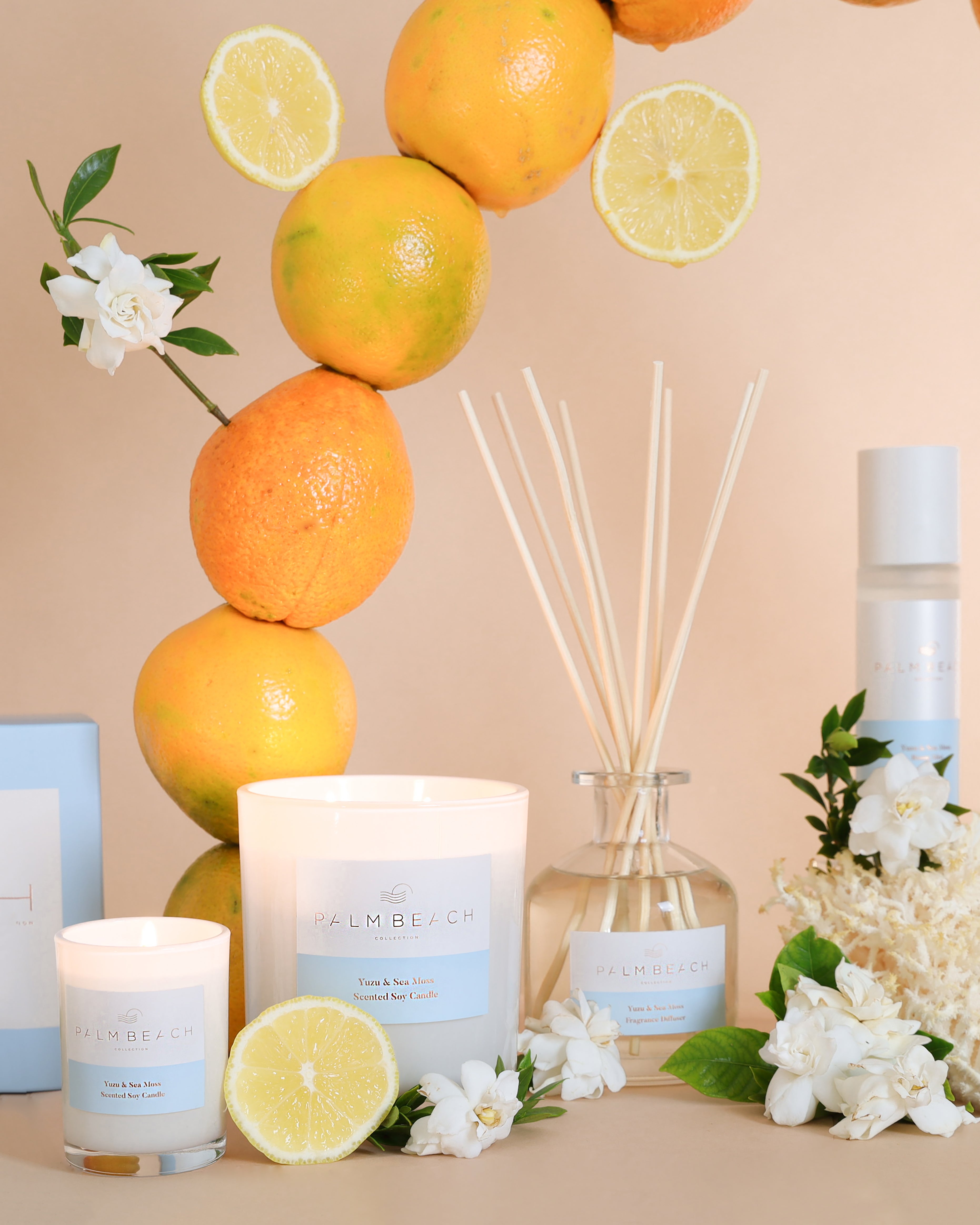 Palm Beach Collection Fragrance Diffuser 250ml Yuzu & Sea Moss