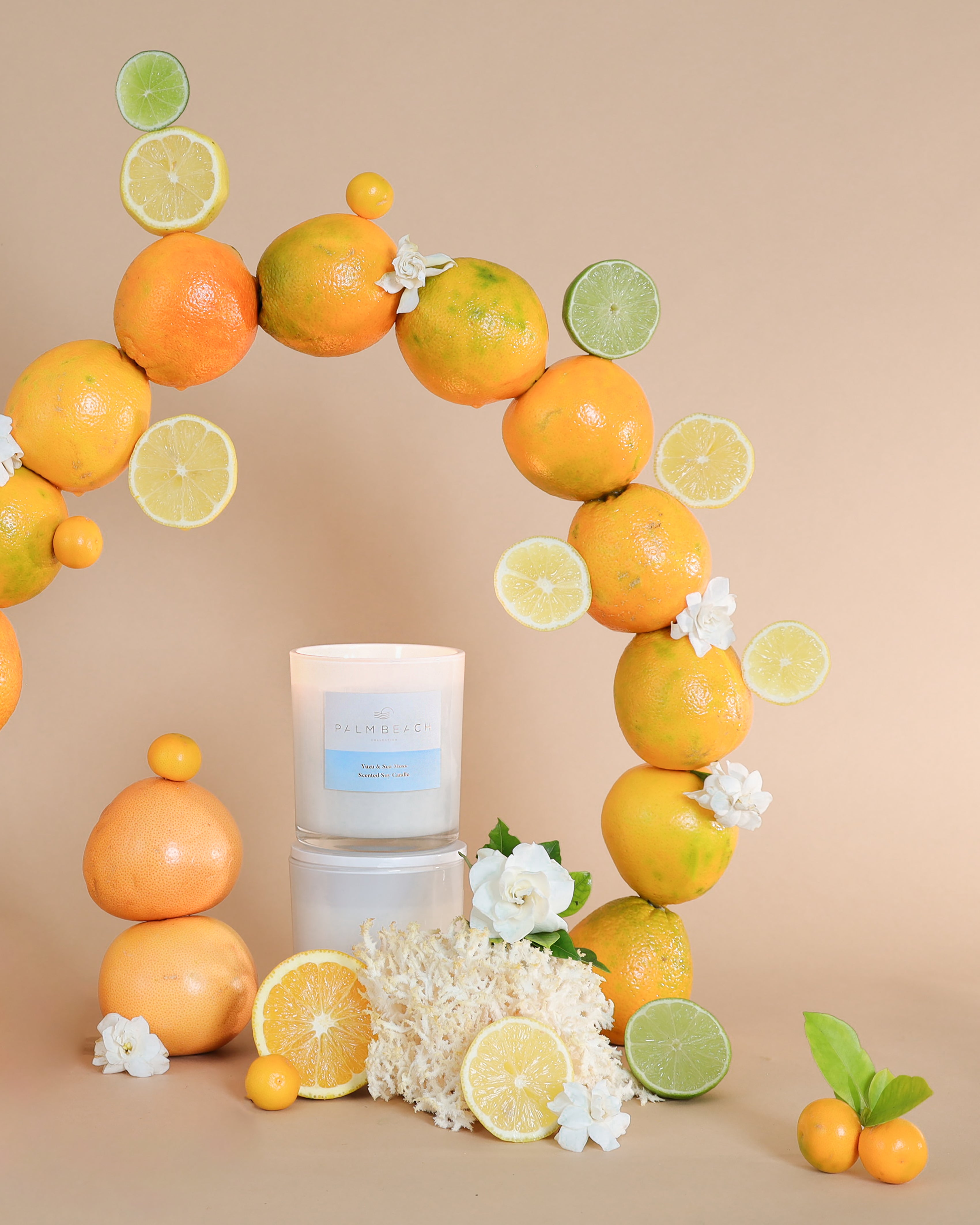 Palm Beach Collection Standard Candle 420g Yuzu & Sea Moss