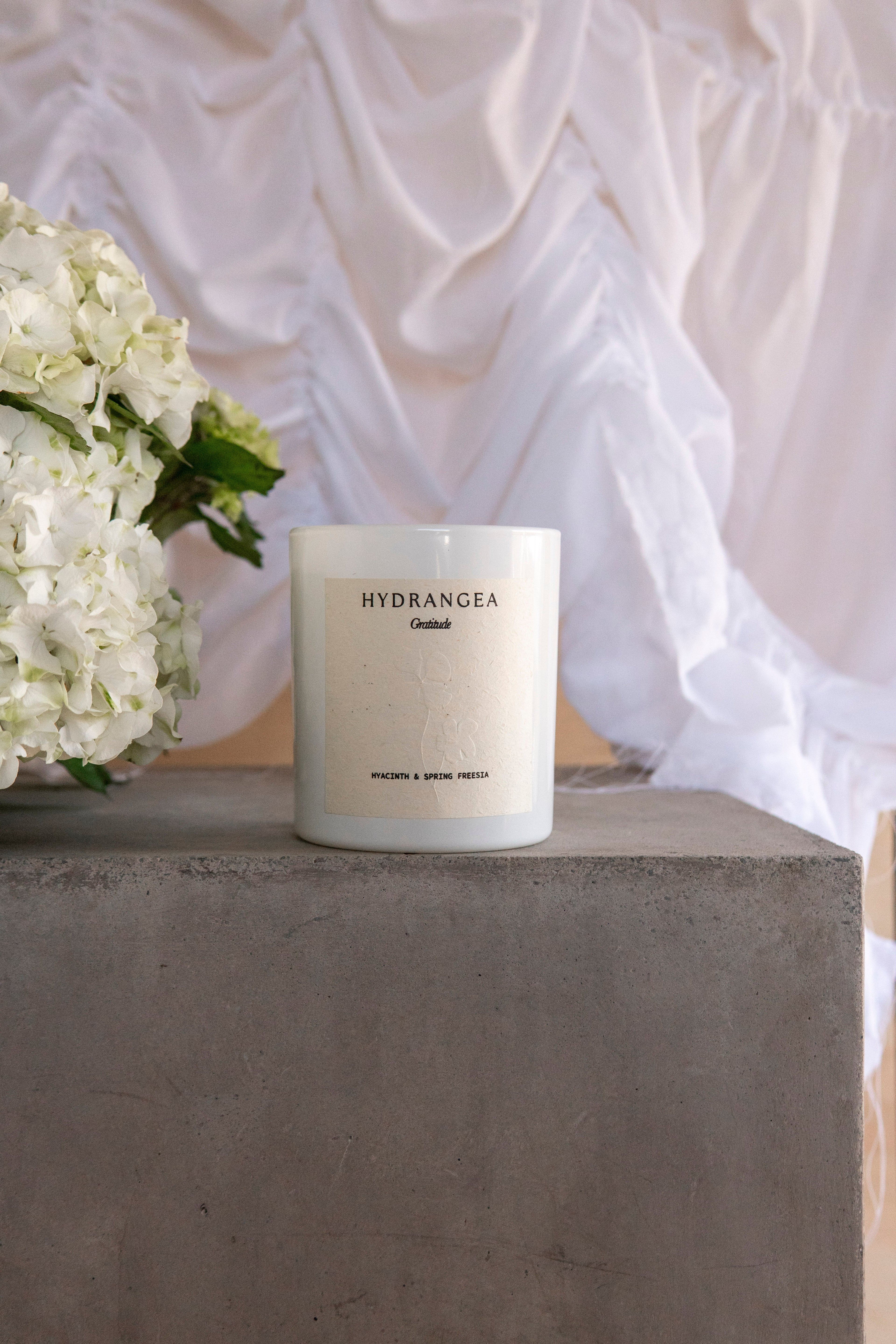 Hydrangea Candle | Gratitude