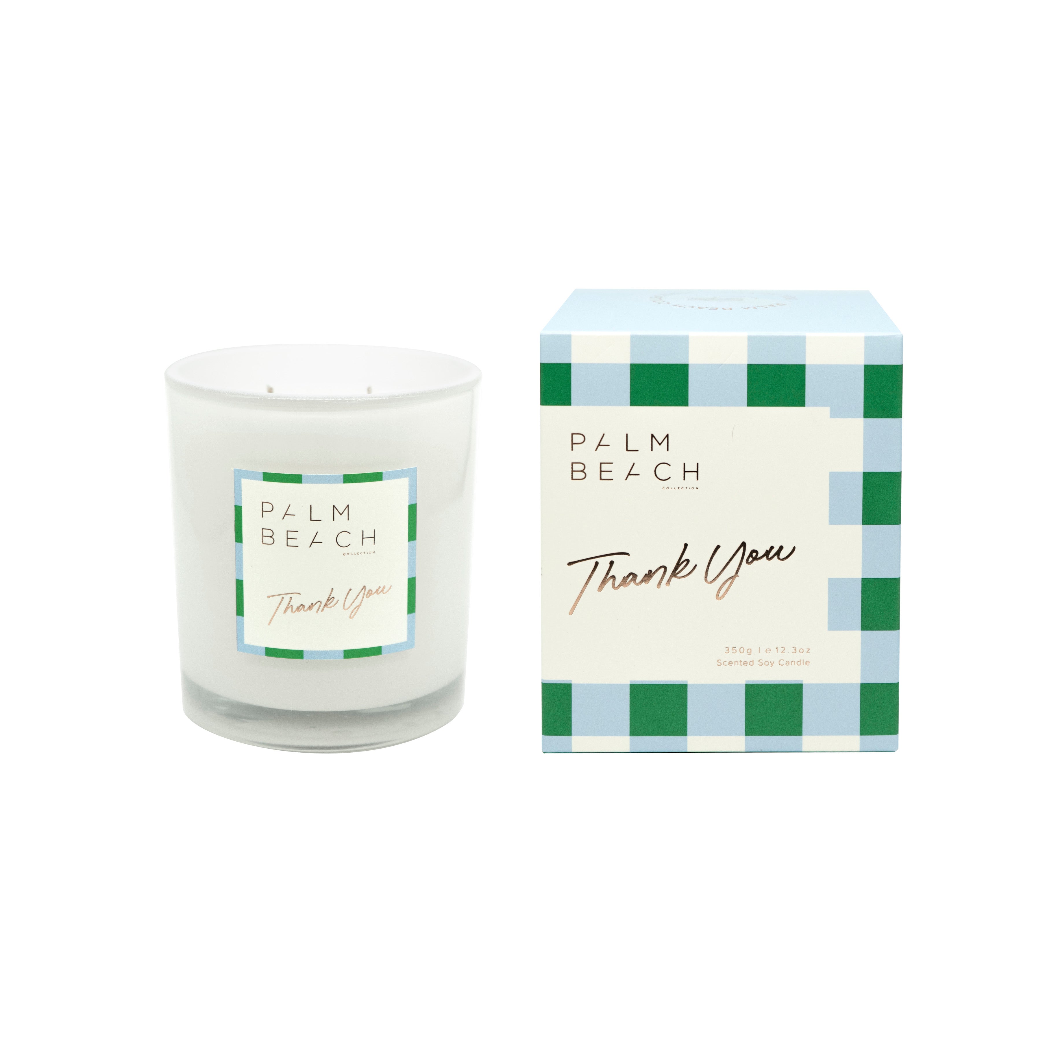 Palm Beach Collection Celebration 350g Candle - Thank You
