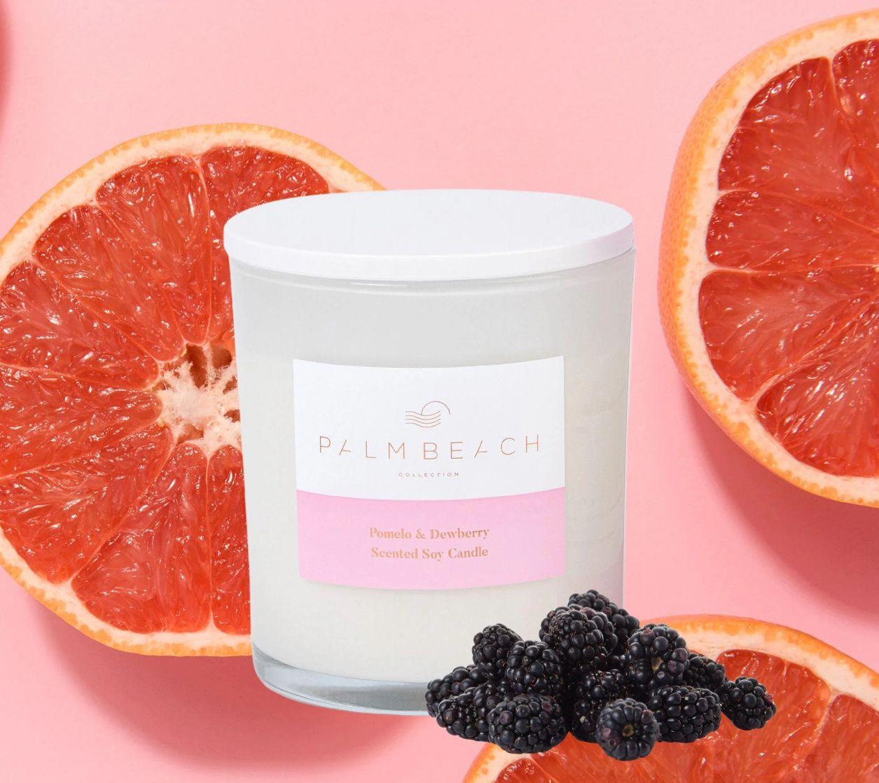 Pomelo & Dewberry Scented Candle 420g
