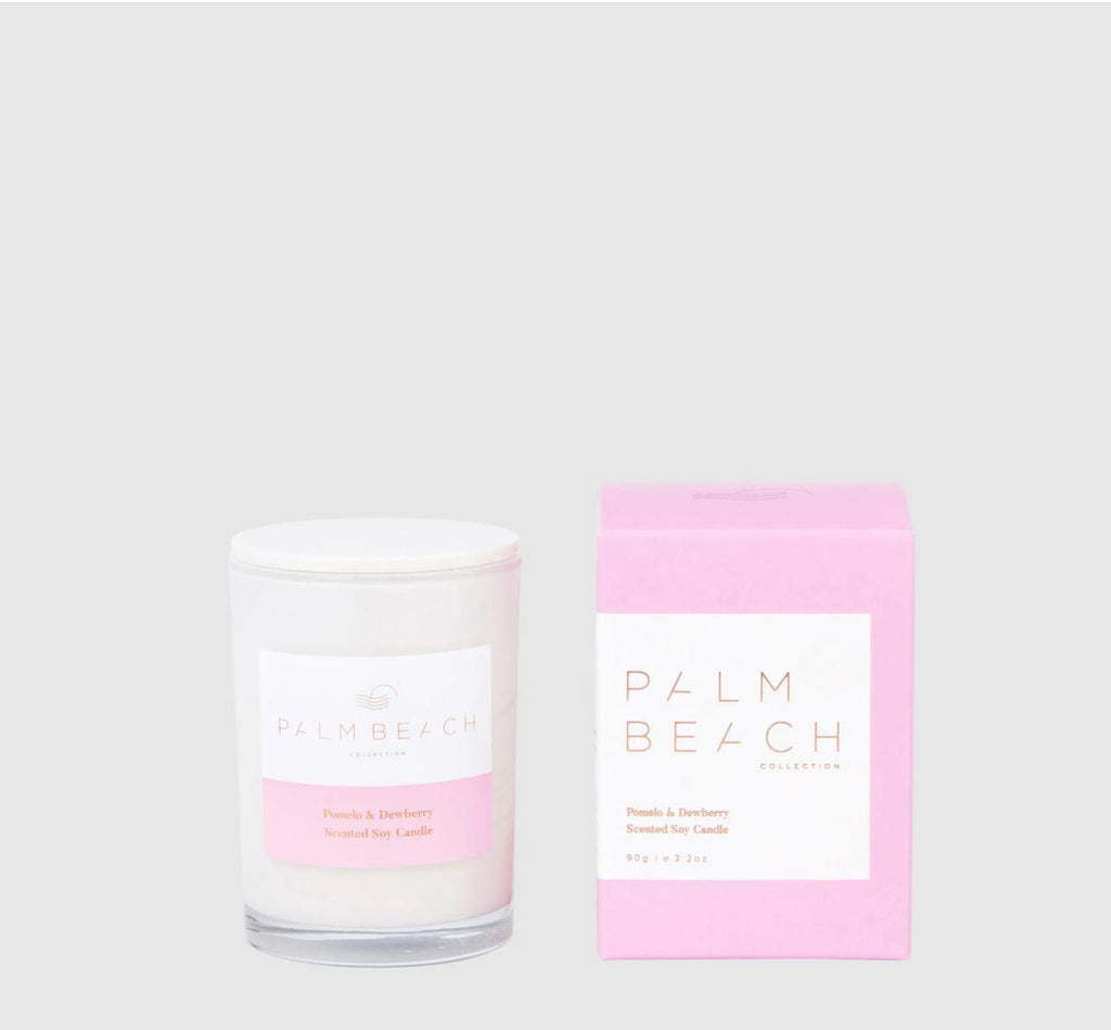 POMELO & DEWBERRY MINI SCENTED CANDLE 90G