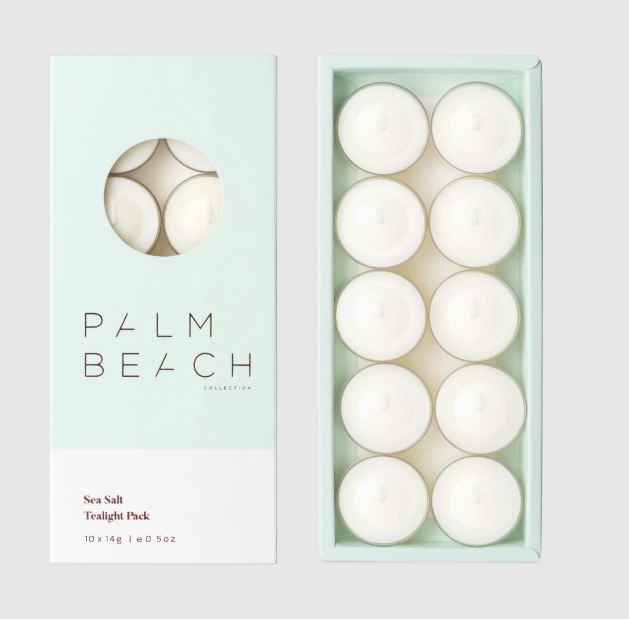 SEA SALT TEALIGHT PACK