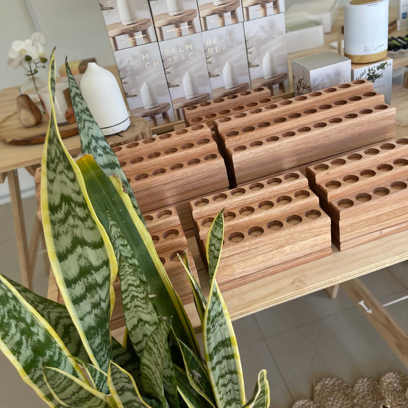 Essential Oil Holder – Victorian Ash Timber