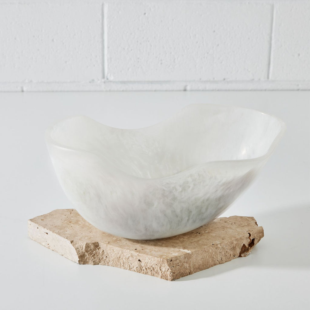 Resin Matt White bowl
