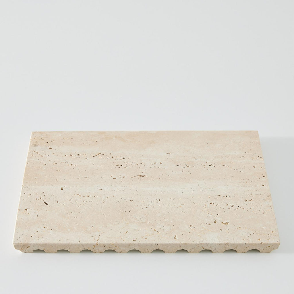 Rectangle Travertine Tray | Large