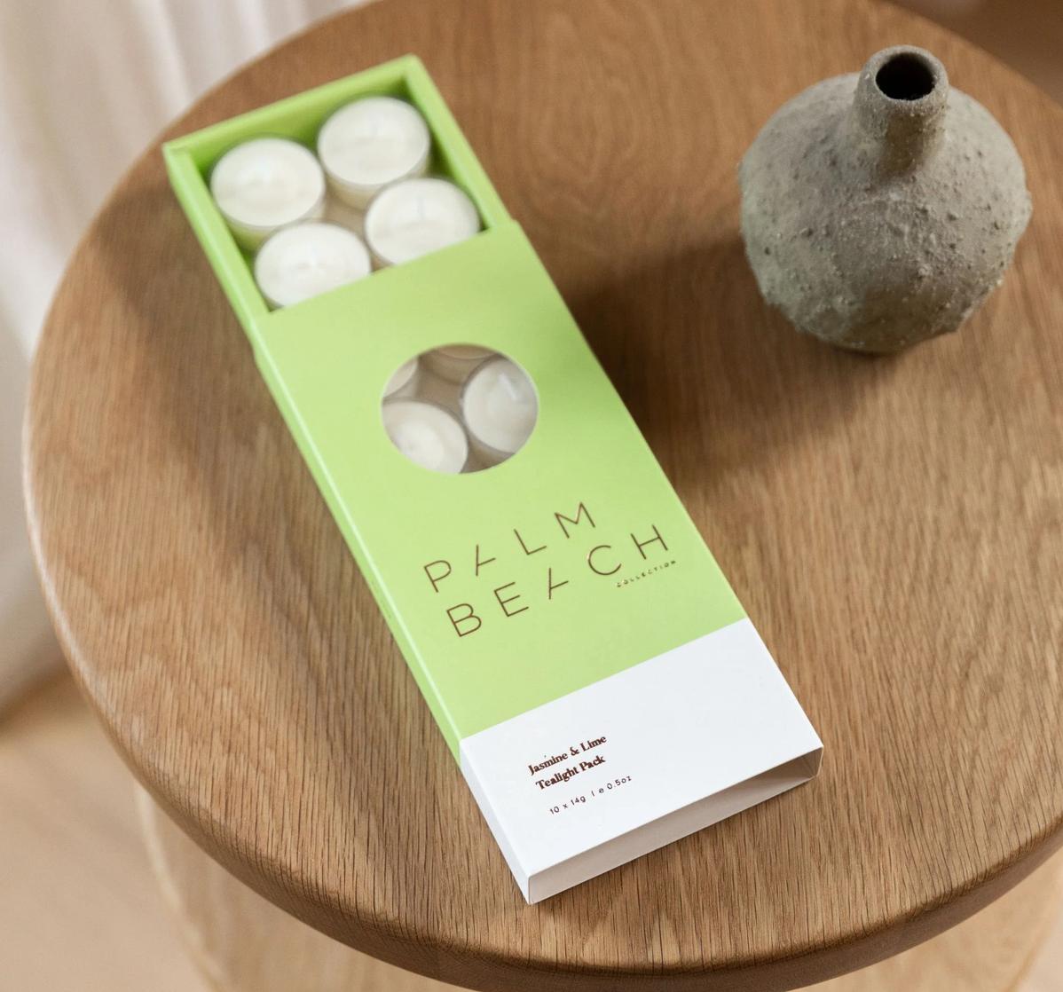 JASMINE & LIME TEALIGHT PACK