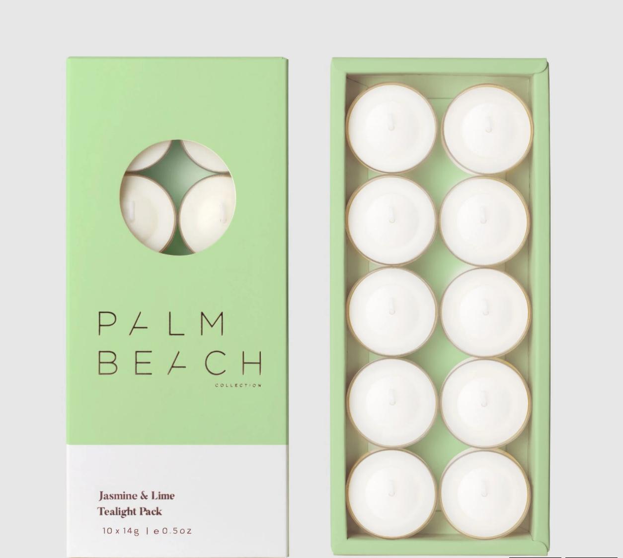JASMINE & LIME TEALIGHT PACK