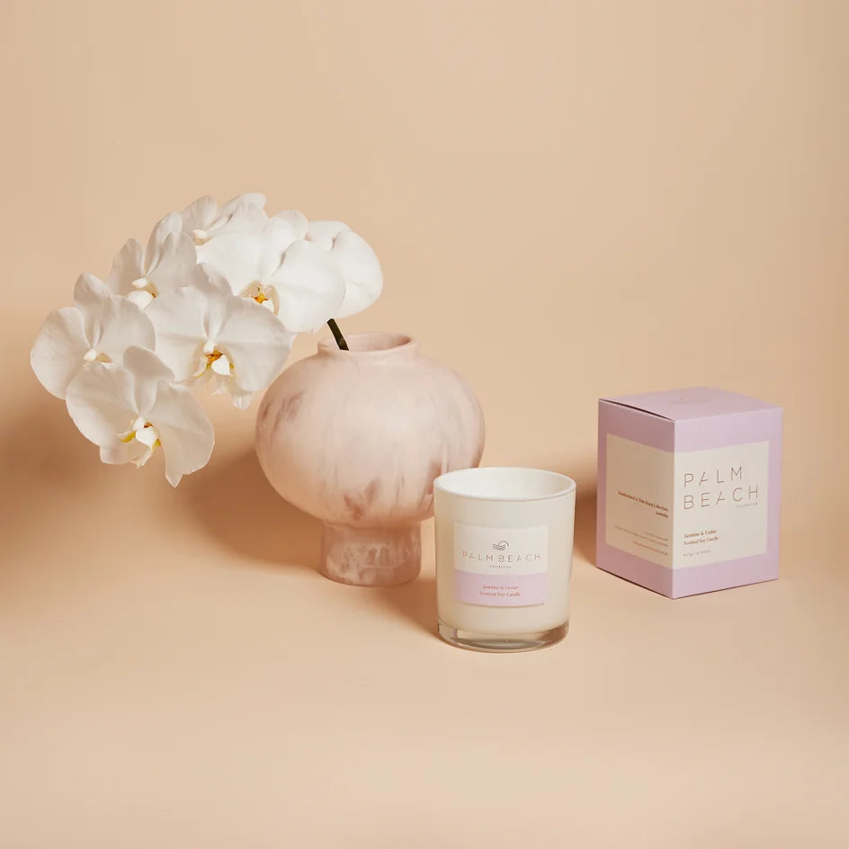 Palm Beach Collection Mini Candle 90g Jasmin & Cedar