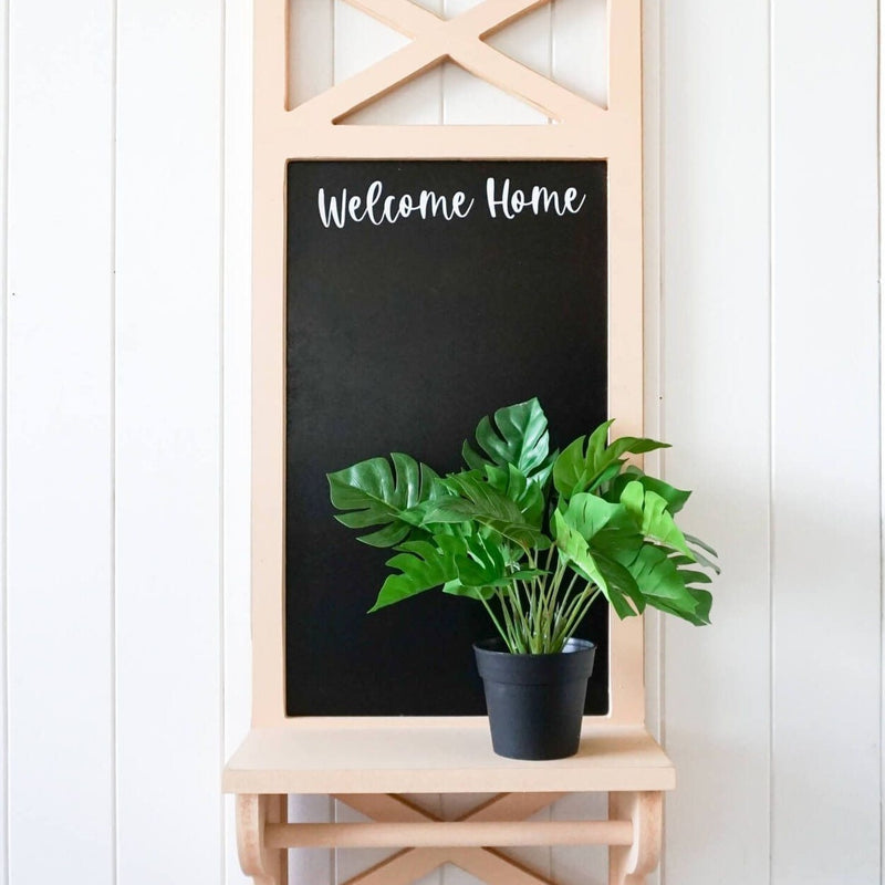 Blackboard shelf - Welcome Home