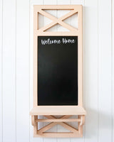 Blackboard shelf - Welcome Home