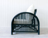 Arm chair - Matt black