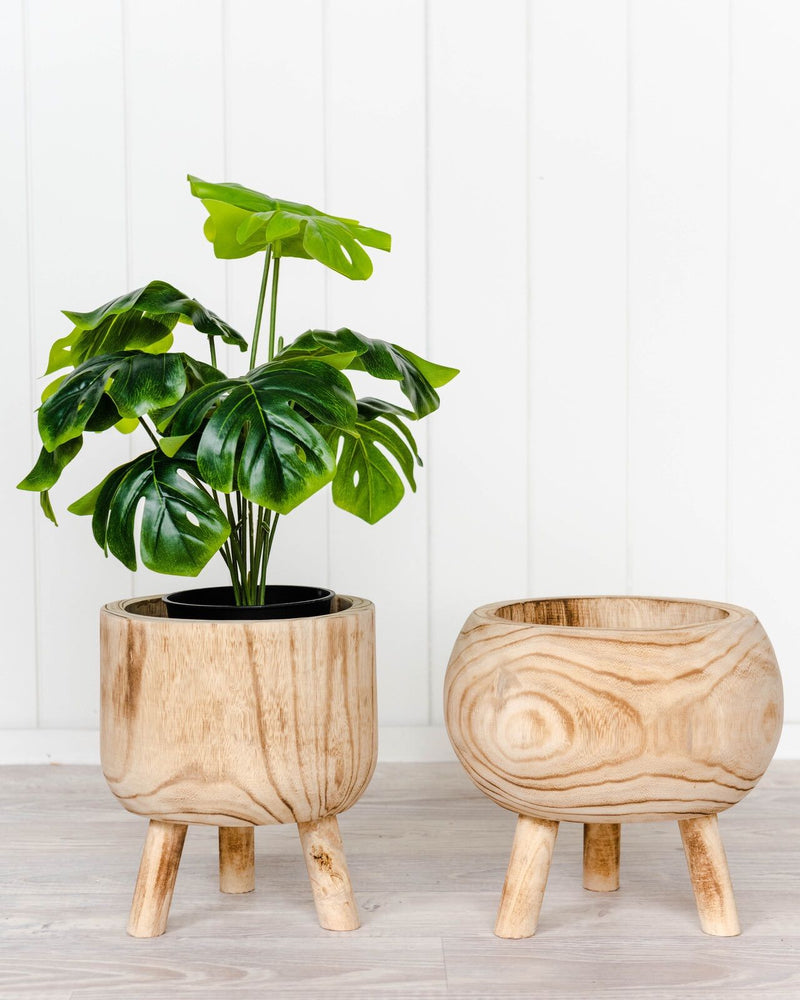 Timber pot/planter