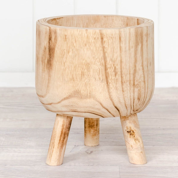 Timber pot/planter