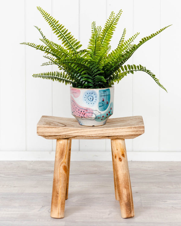 Timber Stool - large