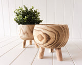 Timber pot/planter