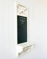 Blackboard shelf - Welcome to our beautiful chaos